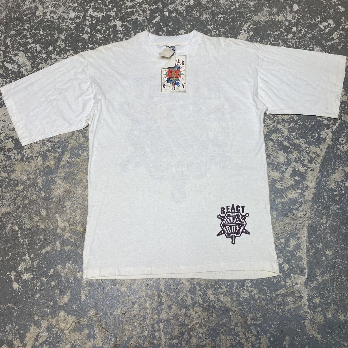 Bugle Boy × Vintage Vintage Bugle Boy React Surf Hawaiian Tshirt Size US M / EU 48-50 / 2 - 3 Thumbnail