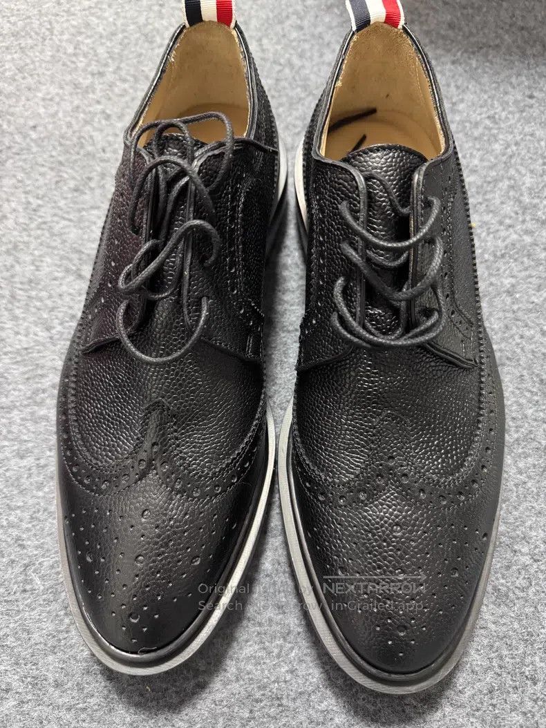 Thom Browne Thom Browne Leather shoes Size US 7 / EU 40 - 1 Thumbnail