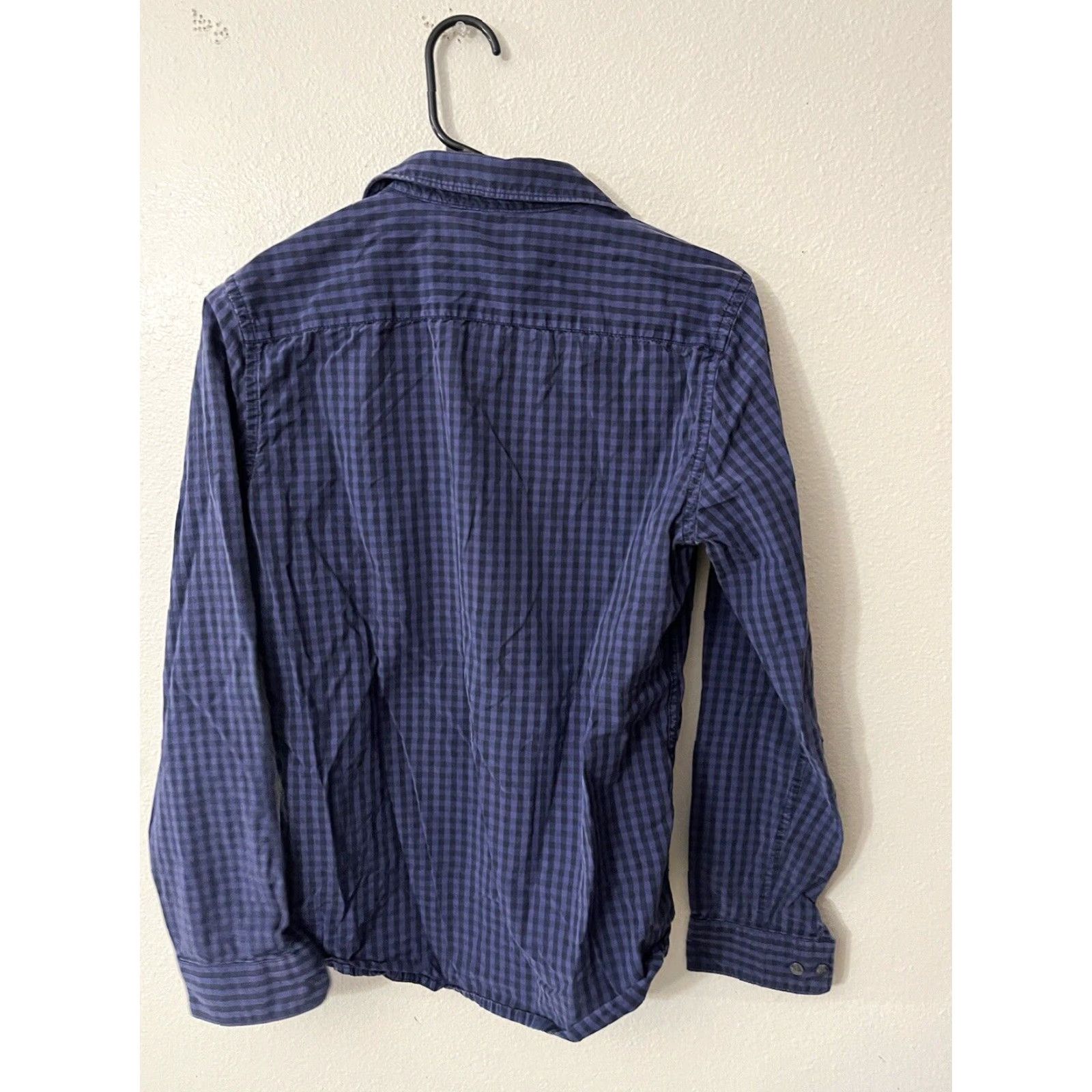 French Connection French Connection Shirt Mens Size Small Purple Dress Shirt Button Down Long Sleeve Gingham Size US S / EU 44-46 / 1 - 3 Thumbnail