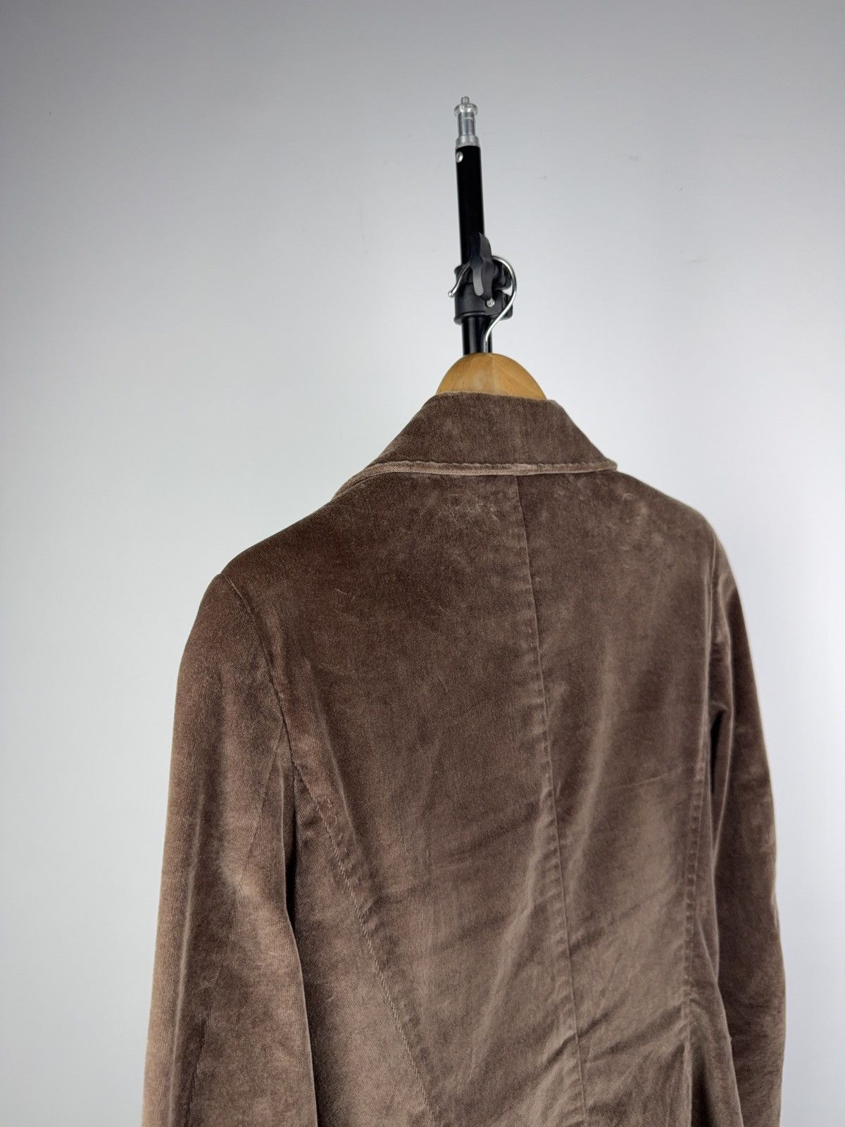 Bally Luxury Bally Switzerland Brown Velvet Tailored Blazer 38 Size M / US 6-8 / IT 42-44 - 17 Thumbnail