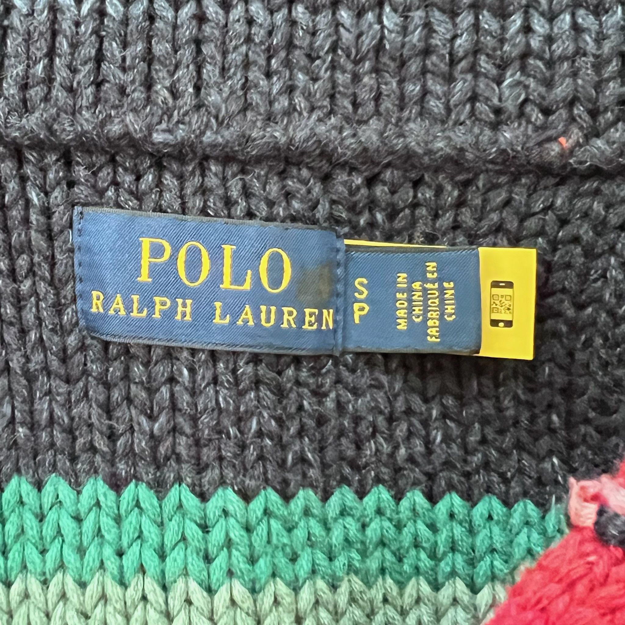 Polo Ralph Lauren $898 Polo Ralph Lauren Hand Knit Beacon Cardigan Size S / US 4 / IT 40 - 9 Thumbnail