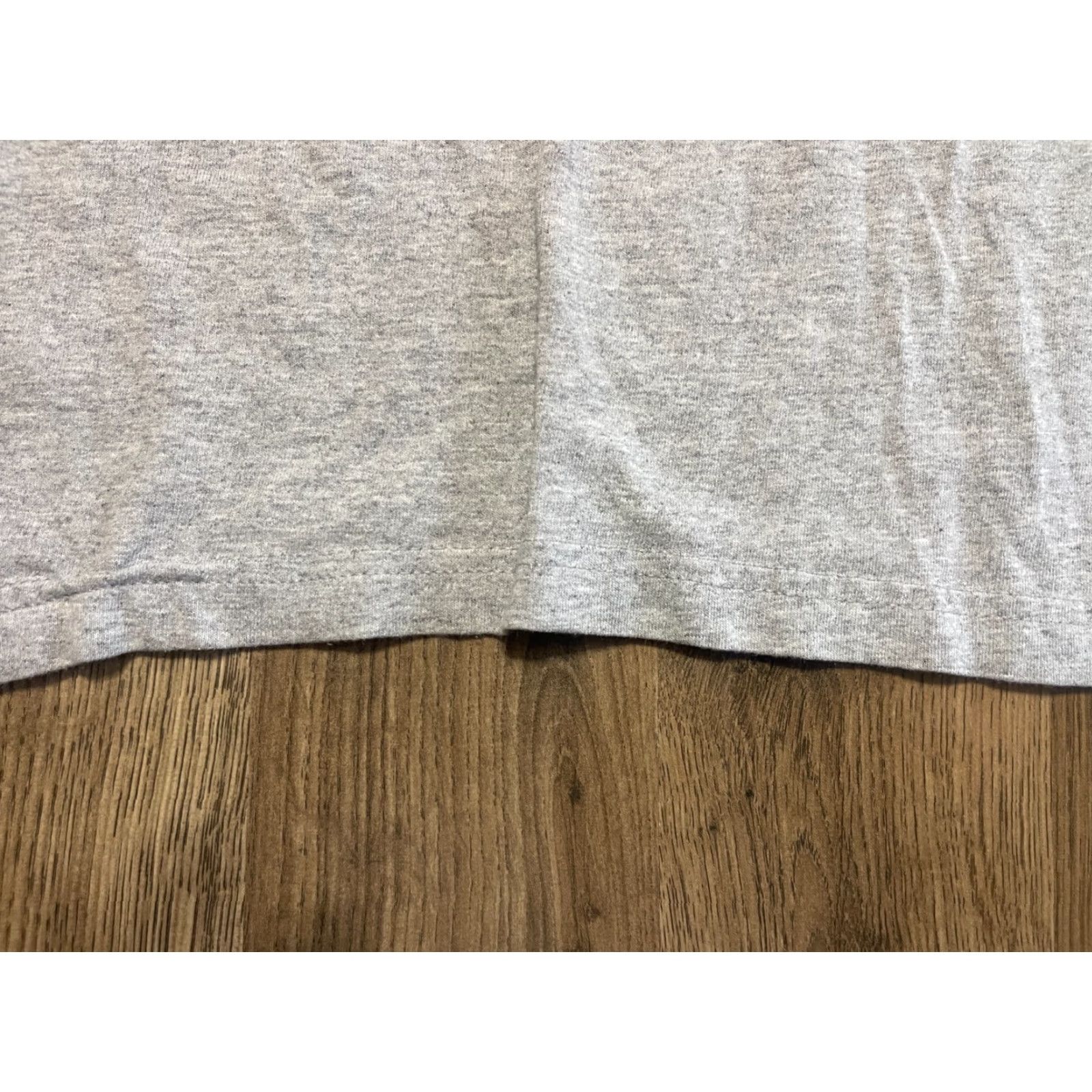 NCAA NCAA Shirt, Men’s XL, Gray, Long Sleeve, Wisconsin Badger, Crew Neck, Cotton, Machine Washable, Regular Fit, Solid, T-Shirt, Department: Men Size US XL / EU 56 / 4 - 7 Thumbnail