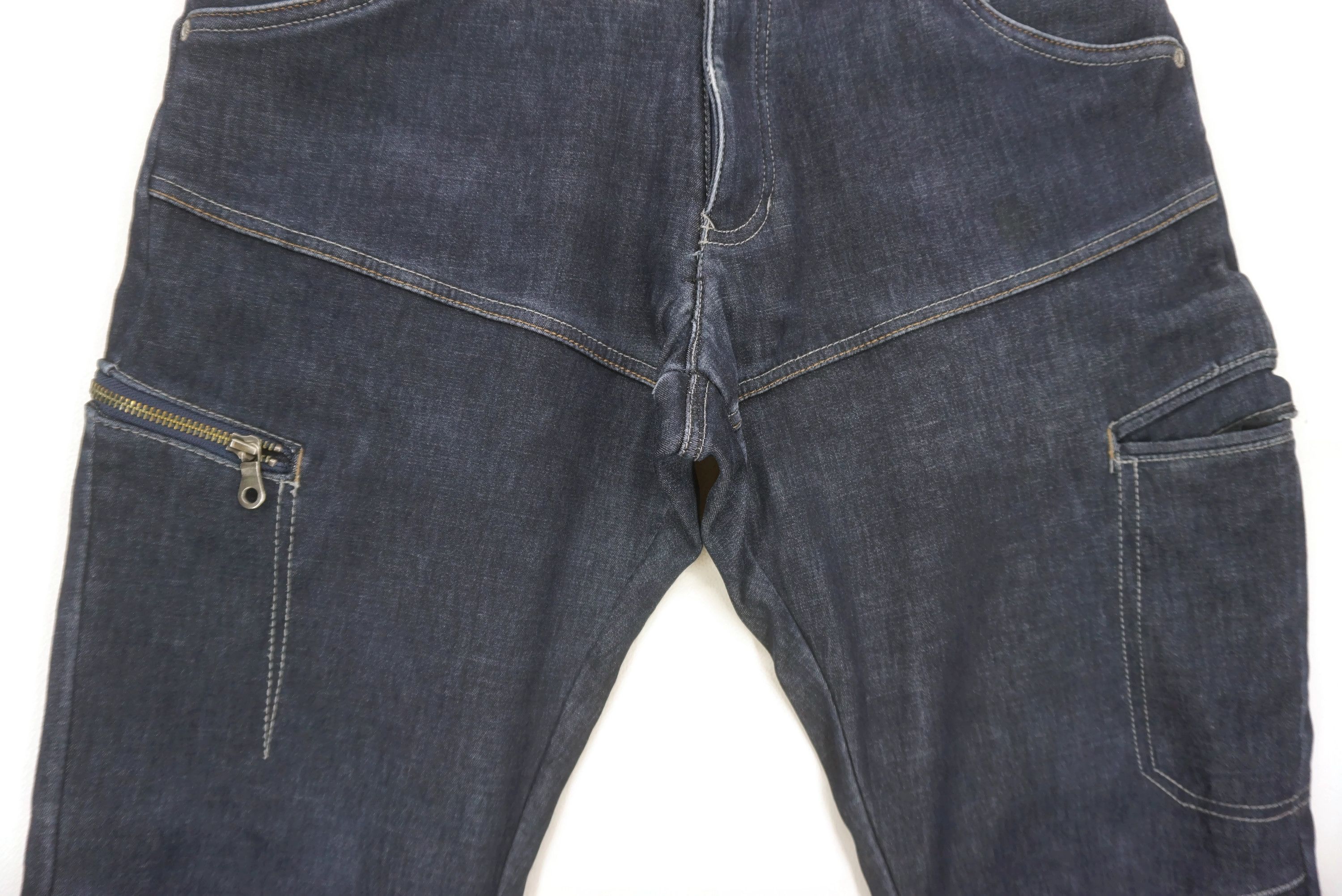 Japanese Brand Fieldcore Jeans Size W30xL27.5 Fleece Lining Cropped Jorts Size US 30 / EU 46 - 5 Thumbnail