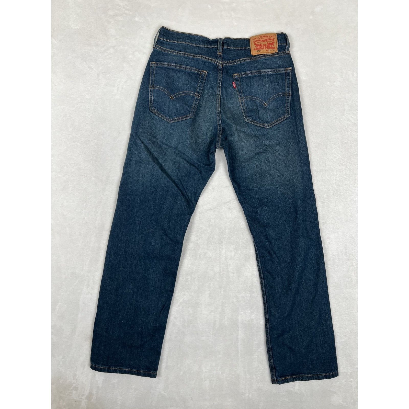 Levi's Vintage Levi’s 505 Denim Jeans Size 30x30 Medium Dark Wash Y Size US 30 / EU 46 - 6 Thumbnail