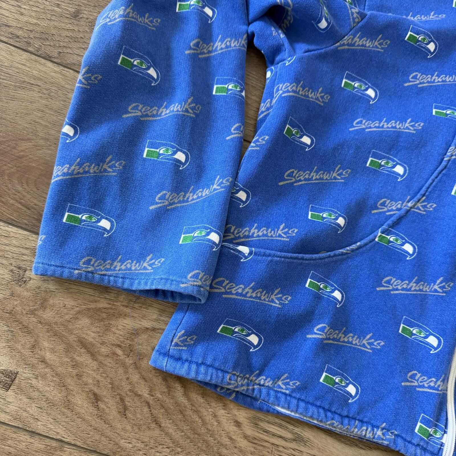 Other Vintage 90s Seattle Seahawks AOP Zip Up Custom Talon Jacket Size US XS / EU 42 / 0 - 2 Thumbnail