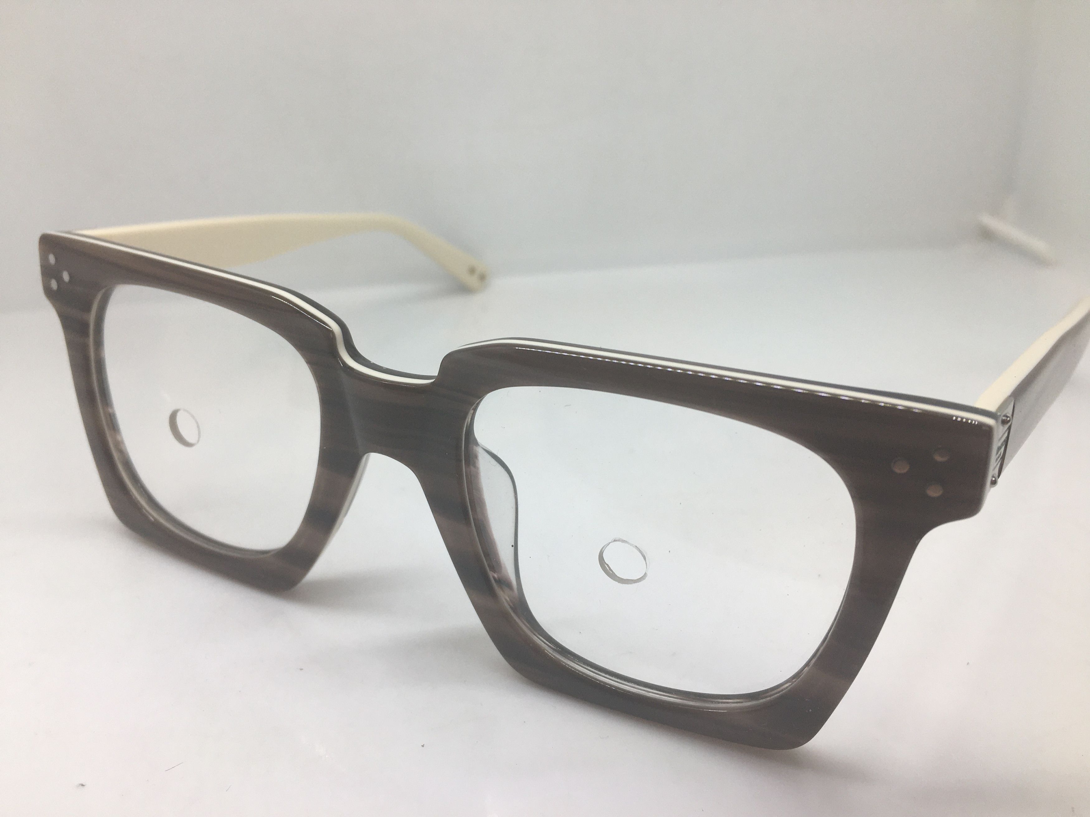 Other Blauer Brown Wood Gain PREPPY Eyeglasses Frame Size ONE SIZE - 3 Thumbnail