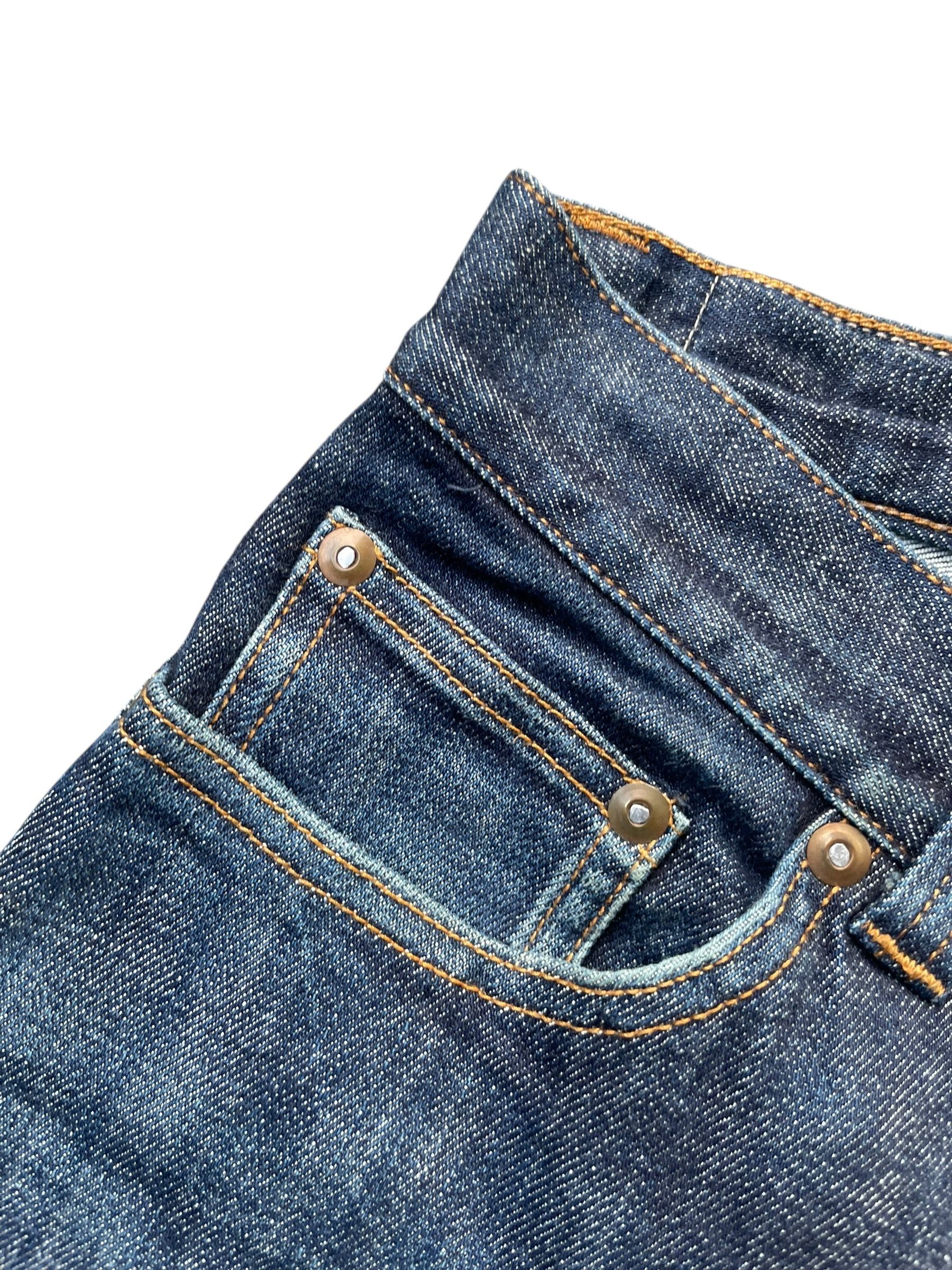 Beams Plus Japan Beams Indigo Denim Size US 33 - 6 Thumbnail