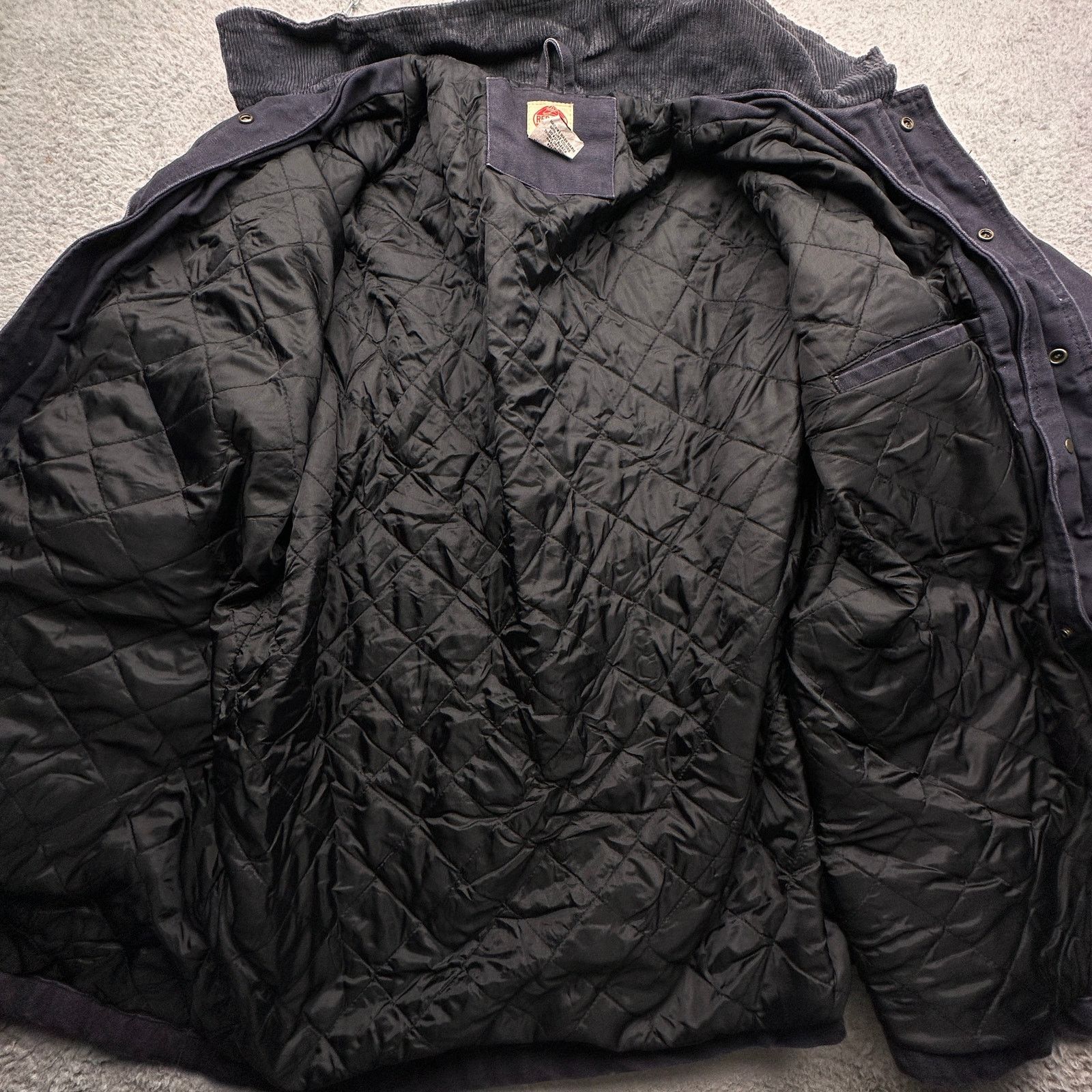 Other Red Kap Duck Canvas Chore Coat Jacket Mens XXL Navy Blue Size US XXL / EU 58 / 5 - 8 Thumbnail