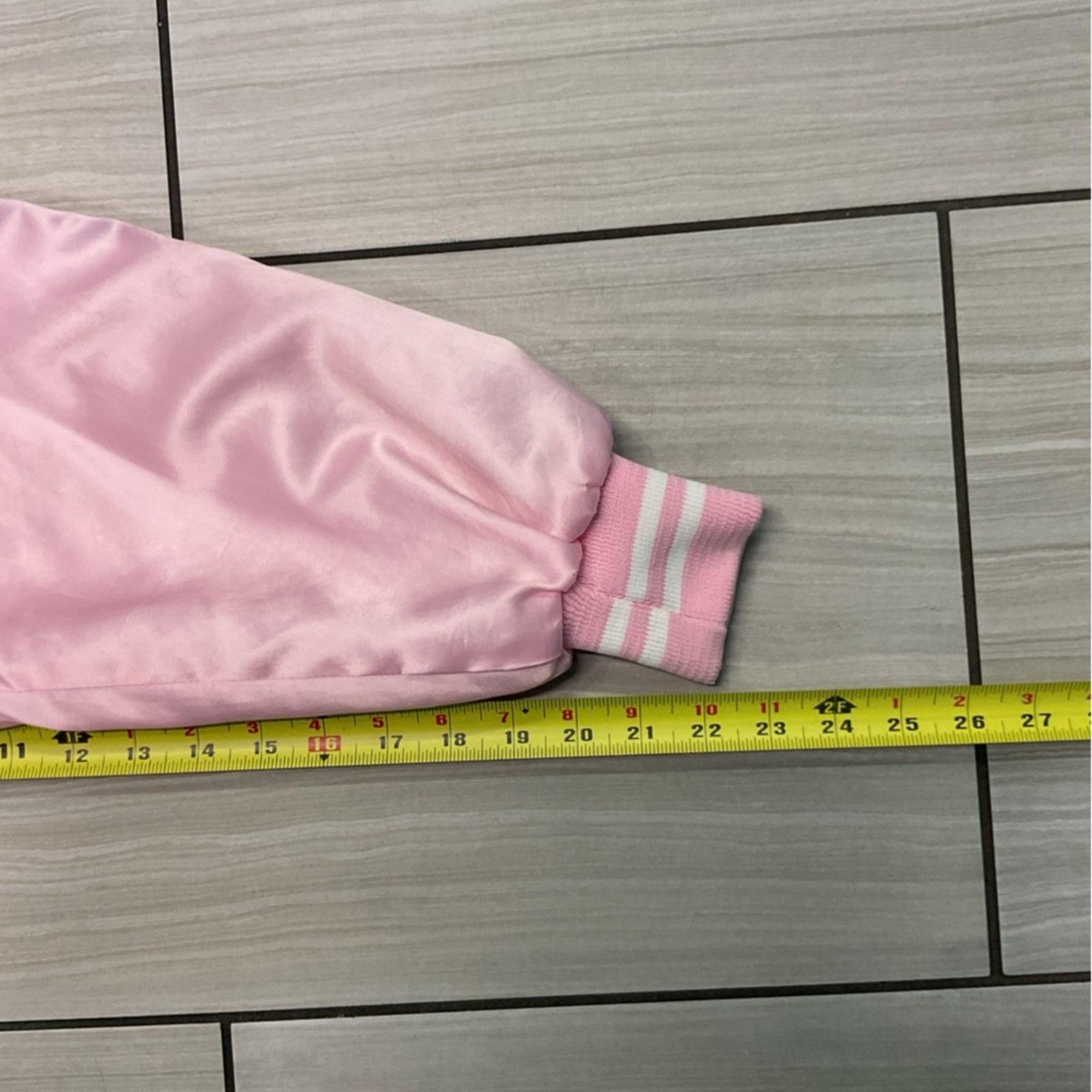 Vintage 1970s Napa Valley Pink Satin Souvenir Jacket – USA Made Size L / US 10 / IT 46 - 4 Thumbnail