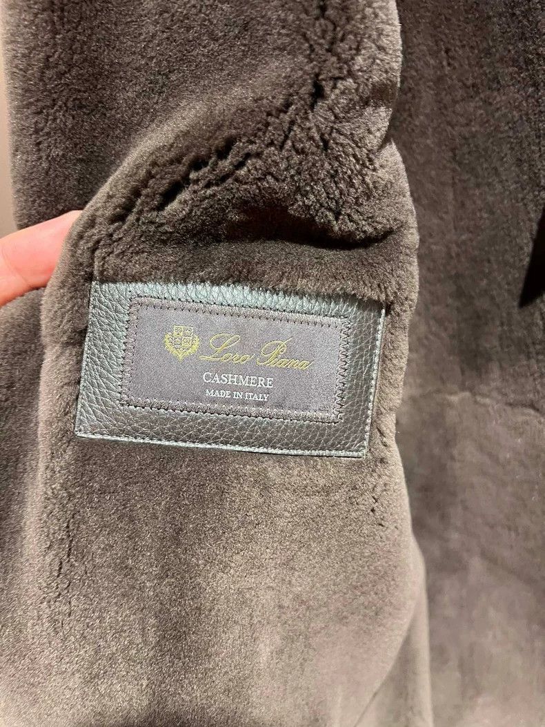 Loro Piana LORO PIANA Autumn/winter men's cashmere bomber knit coat Size US L / EU 52-54 / 3 - 5 Thumbnail