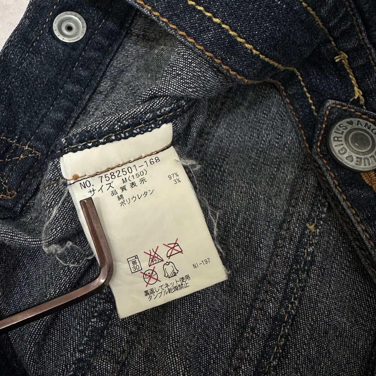 Angel Blue × Japanese Brand Angel Blue Embroidered, Printed and Patched Denim Jacket Size US M / EU 48-50 / 2 - 12 Thumbnail
