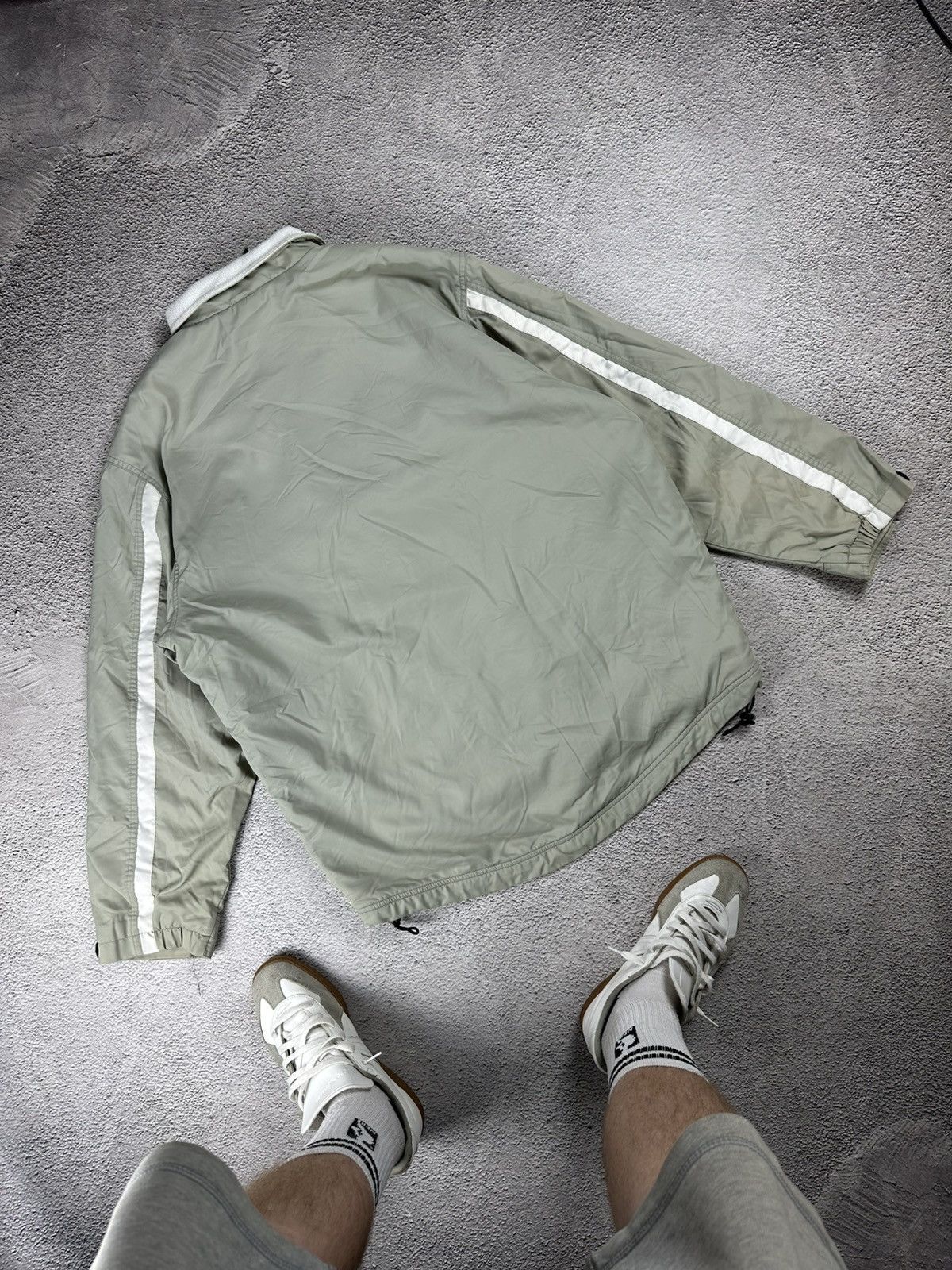 Nike VTG Retro Nike Fleece Lined Jacket Gorpcore Style Y2K Size US XL / EU 56 / 4 - 2 Thumbnail