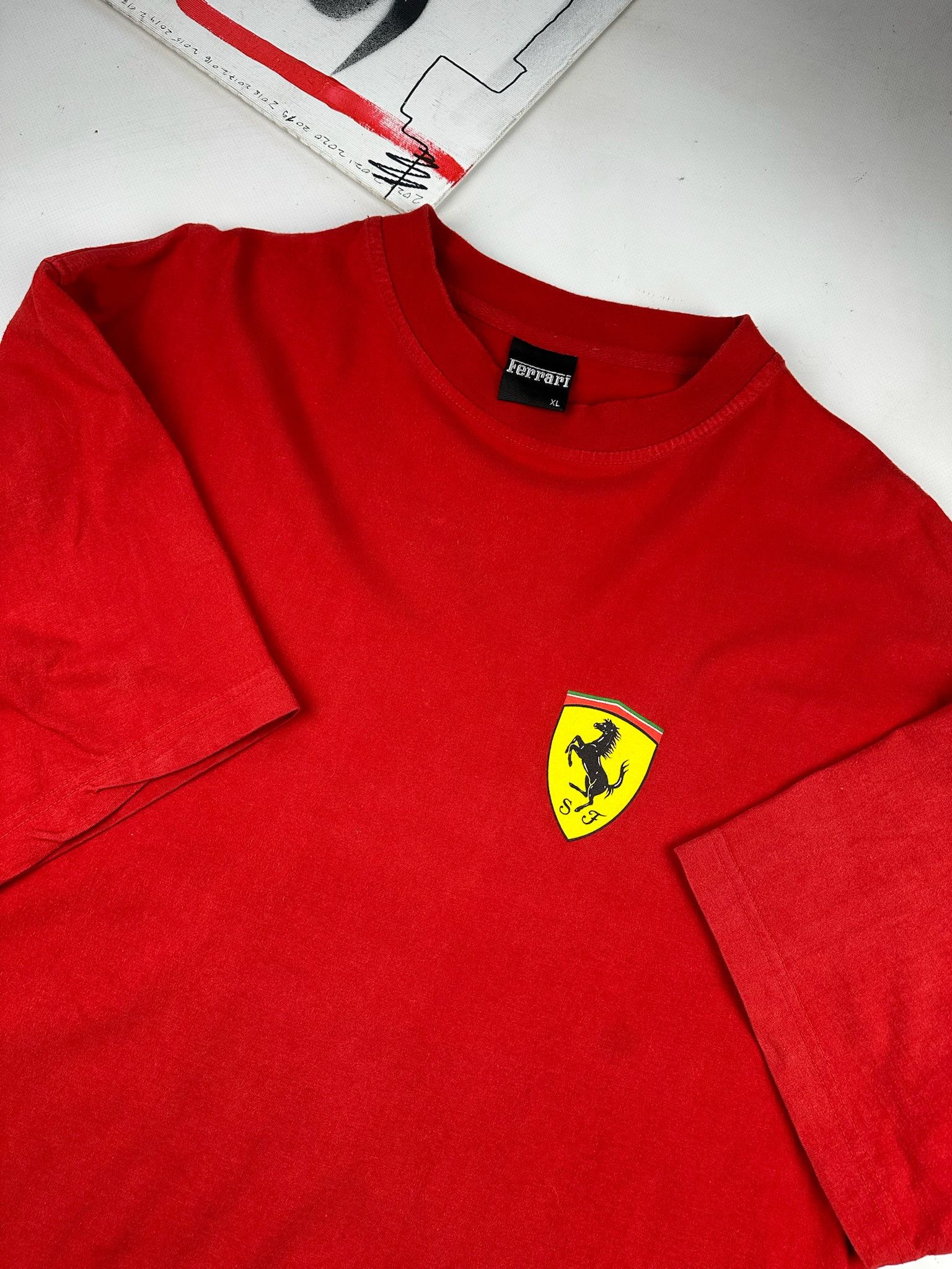 Ferrari vintage Ferrari T-Shirt motosports Size US XL / EU 56 / 4 - 2 Thumbnail