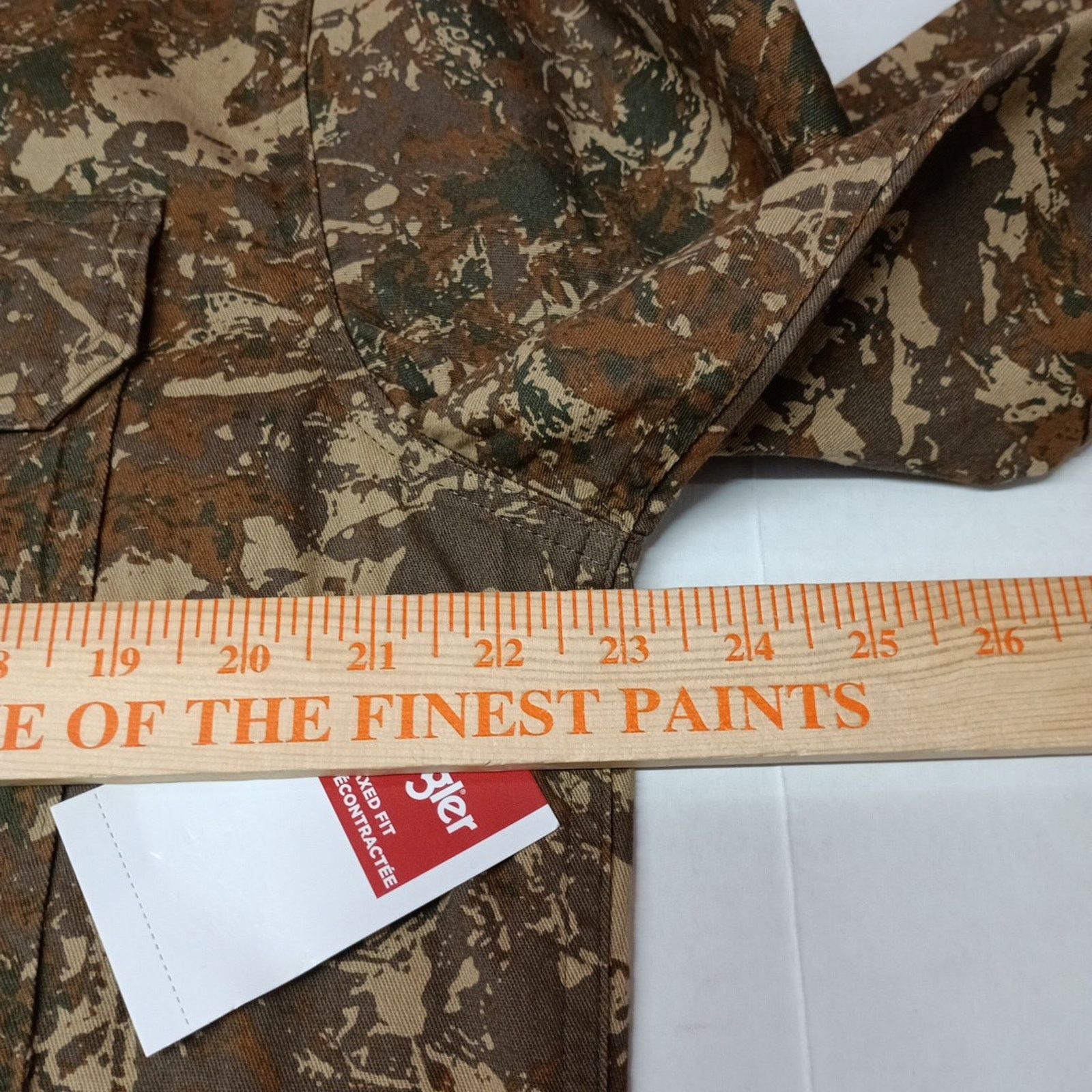 Wrangler Wrangler Camouflage Jacket Overshirt Shacket Size M Brown Size US M / EU 48-50 / 2 - 6 Thumbnail