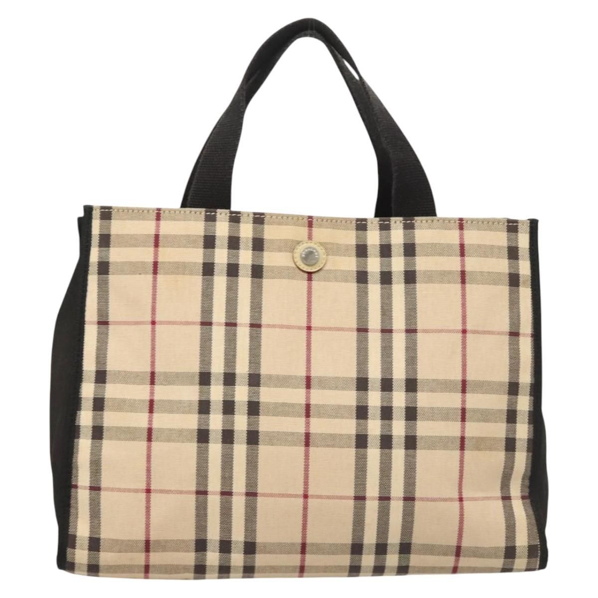 Burberry Burberry Nova Check Tote canvas check pattern Size ONE SIZE - 1 Thumbnail