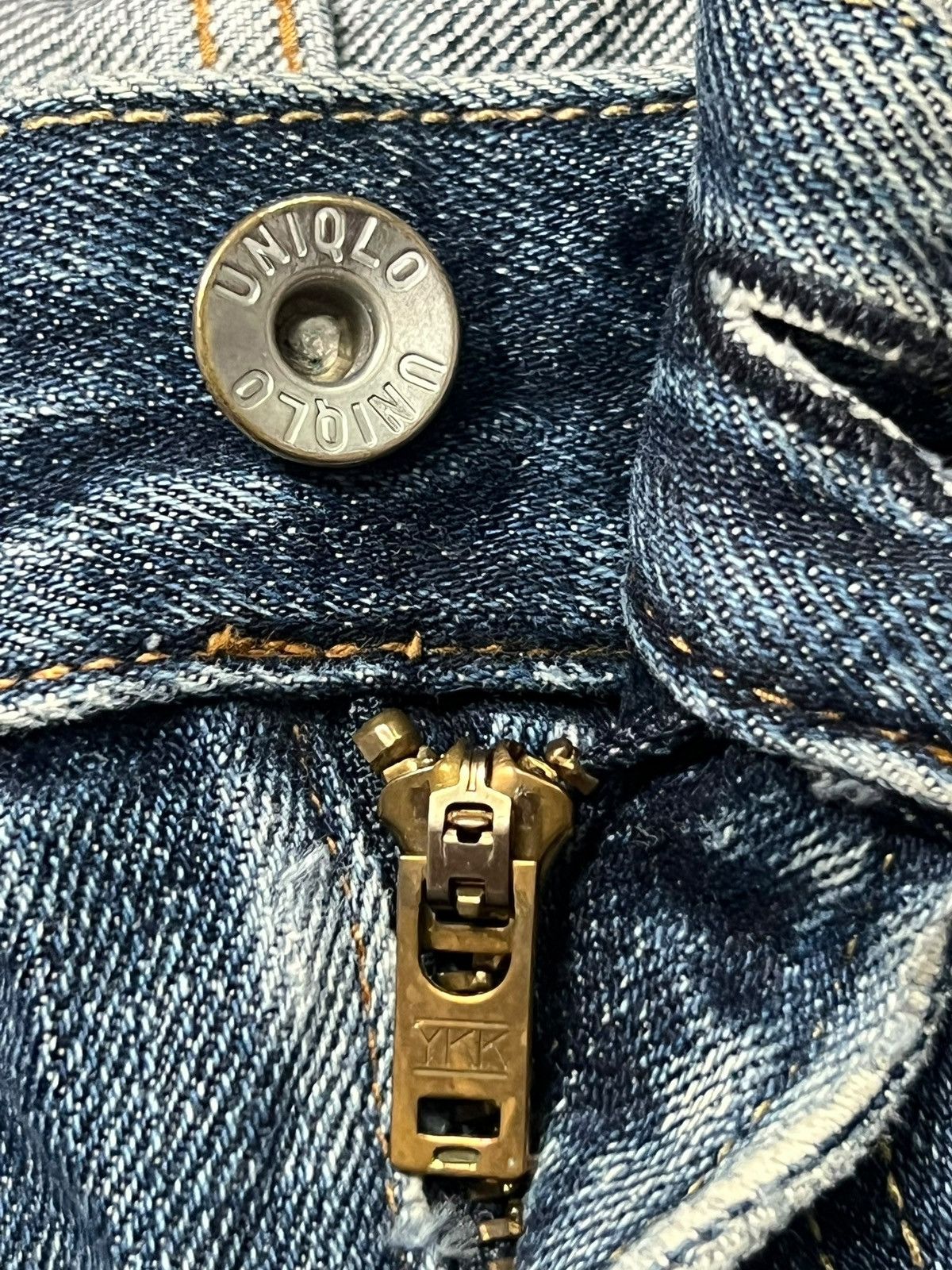 Vintage Uniqlo Japan - Faded Wash Jeans