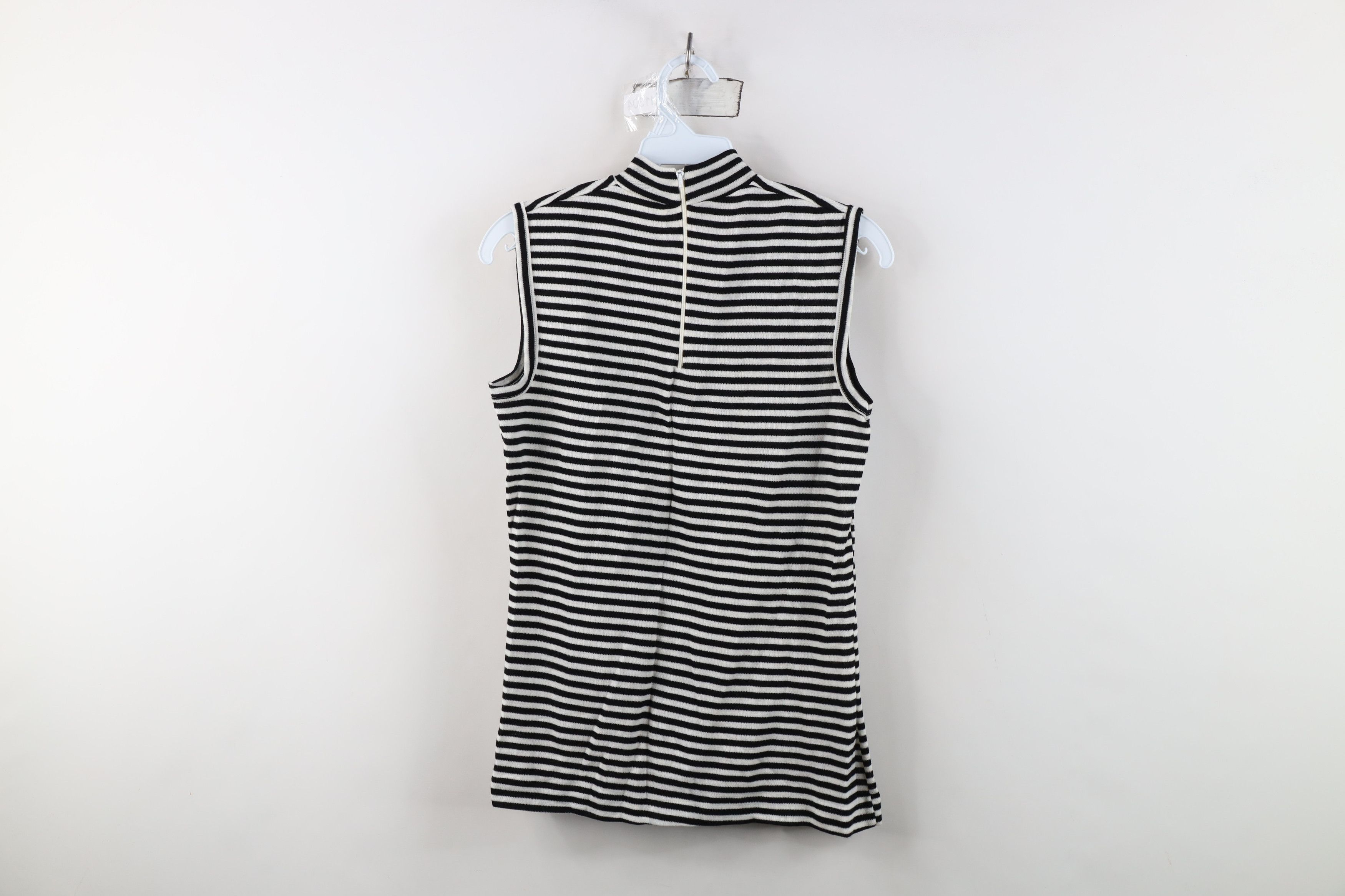 Vintage Vintage 60s 70s Macys Block Sleeveless Knit Shirt Japan Size M / US 6-8 / IT 42-44 - 9 Thumbnail