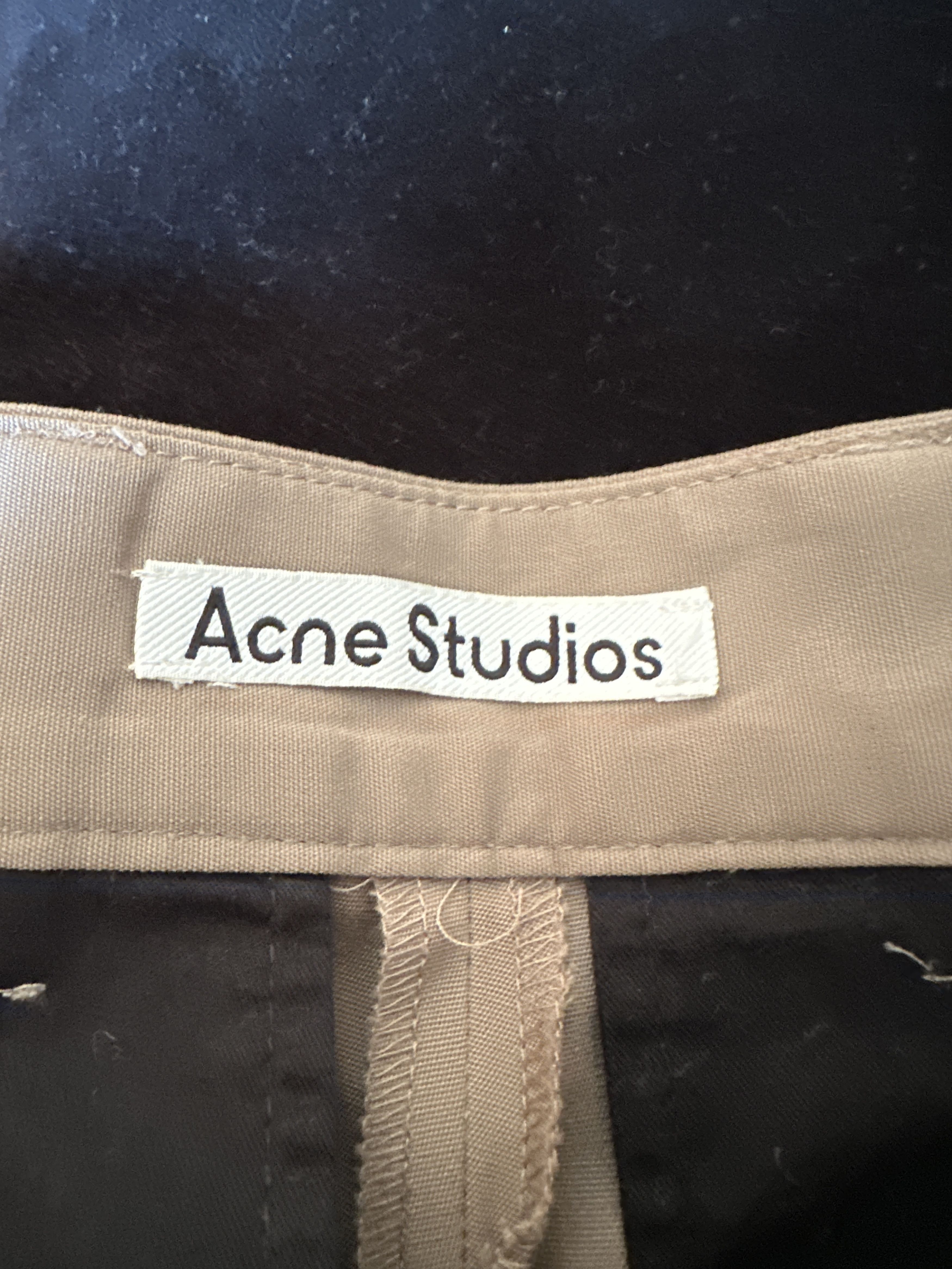 Acne Studios Acne Studios Wide Leg Trousers Size US 32 / EU 48 - 4 Thumbnail