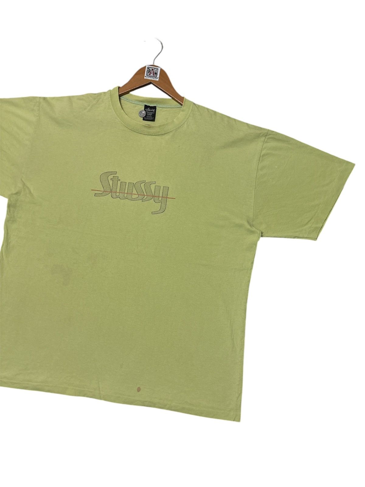 Stussy 💸BINDING OFFER💸VINTAGE 90S STUSSY SPELLOUT TSHIRT TEE💥 Size US XL / EU 56 / 4 - 2 Thumbnail