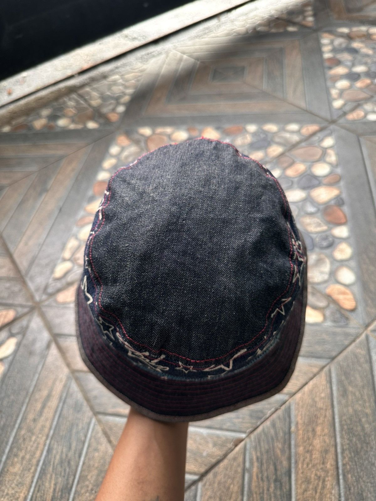 Angel Blue × Japanese Brand × Kapital Vintage Y2k Angel Blue Bucket hat Size ONE SIZE - 3 Thumbnail