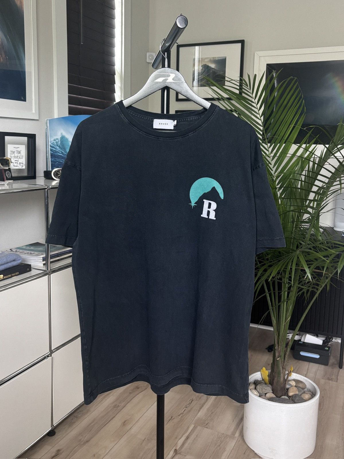 Rhude RHUDE OG MOONLIGHT LOGO TEE Size US L / EU 52-54 / 3 - 2 Thumbnail