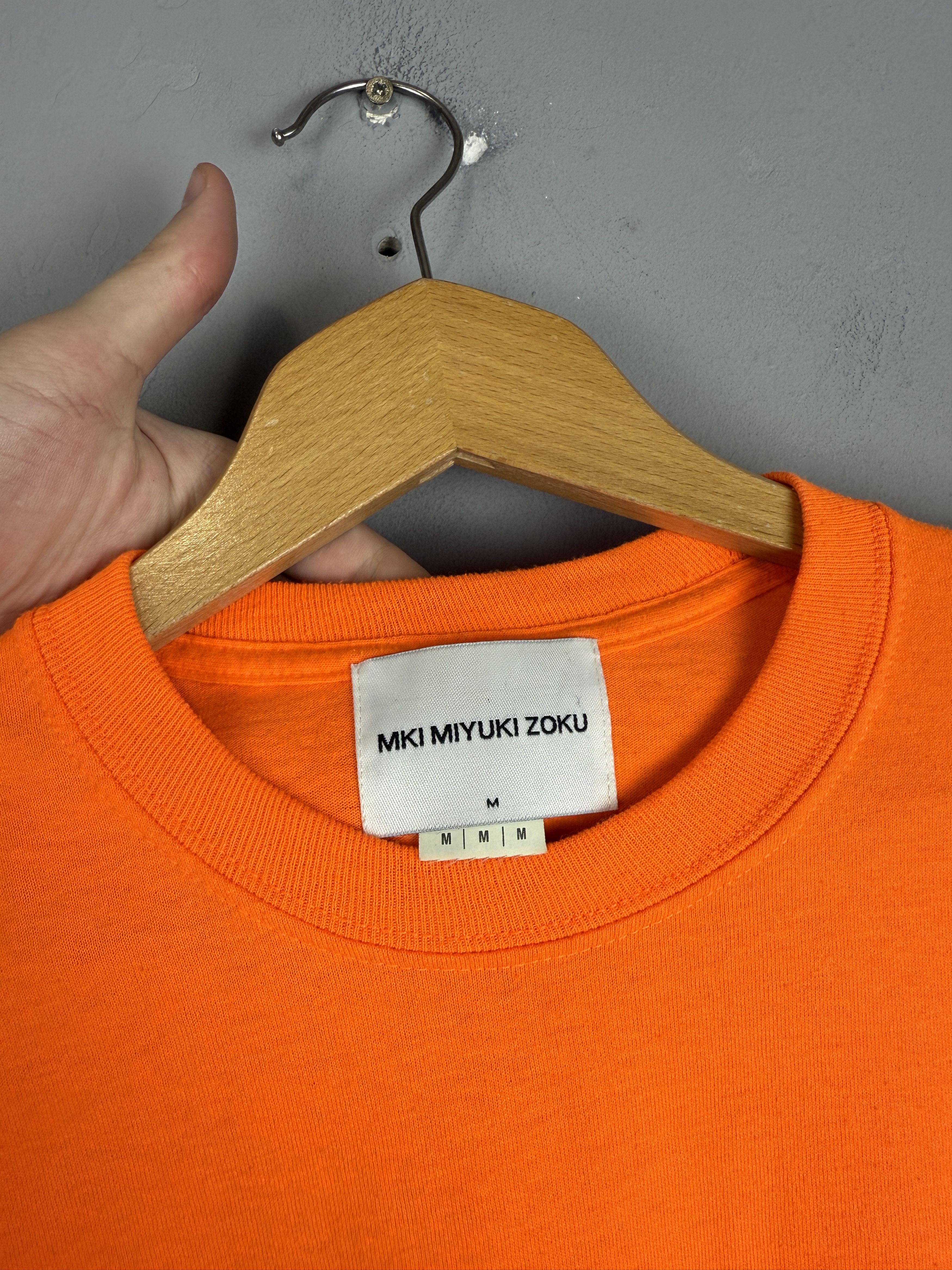 Mki Miyuki Zoku MKI MIYUKI ZOKU T-shirt Long Sleeve Orange Streetwear SK8 Size US M / EU 48-50 / 2 - 5 Thumbnail