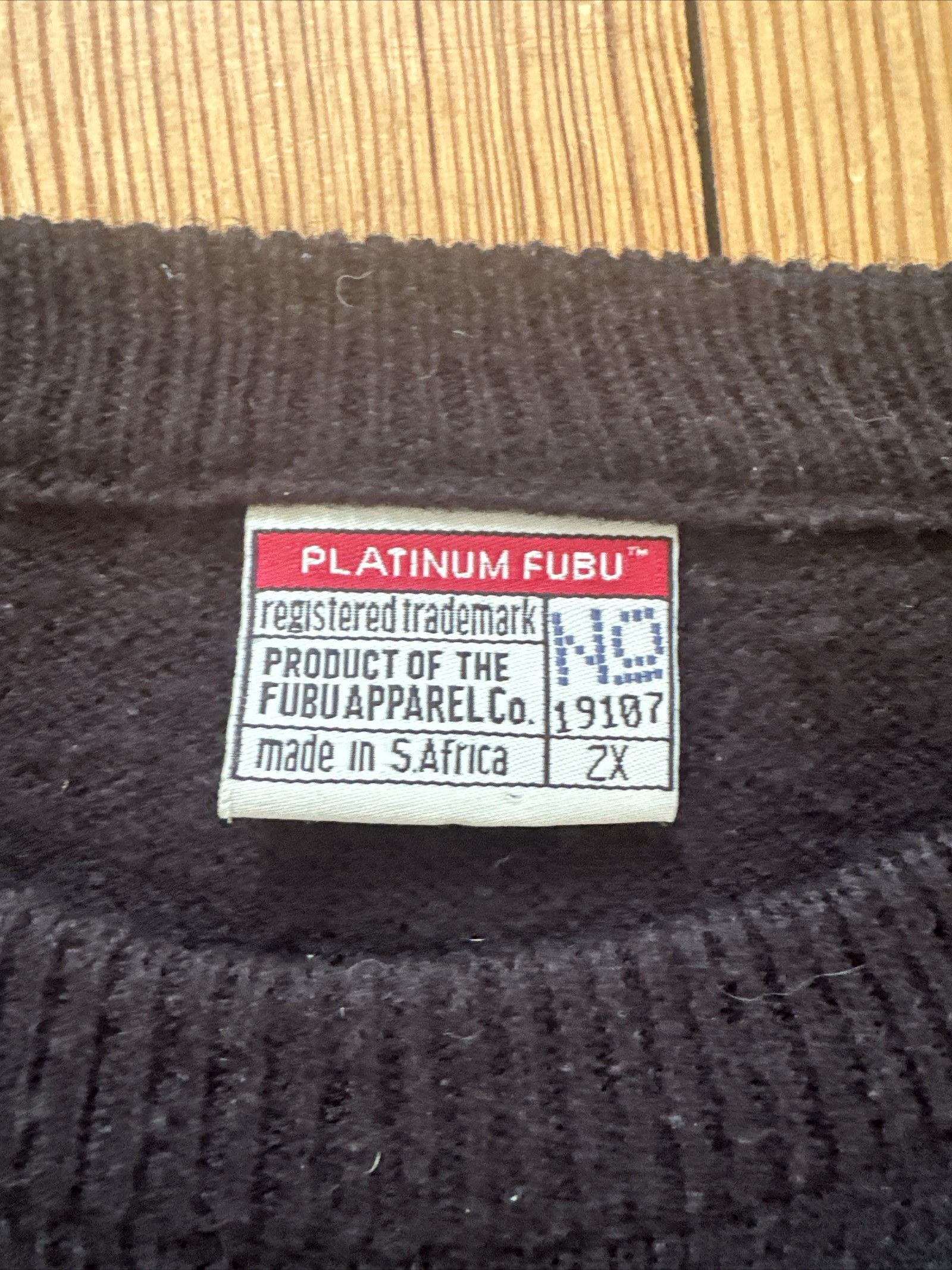 Fubu Platinum Fubu y2k sweater crew neck xxl Size US XXL / EU 58 / 5 - 3 Thumbnail