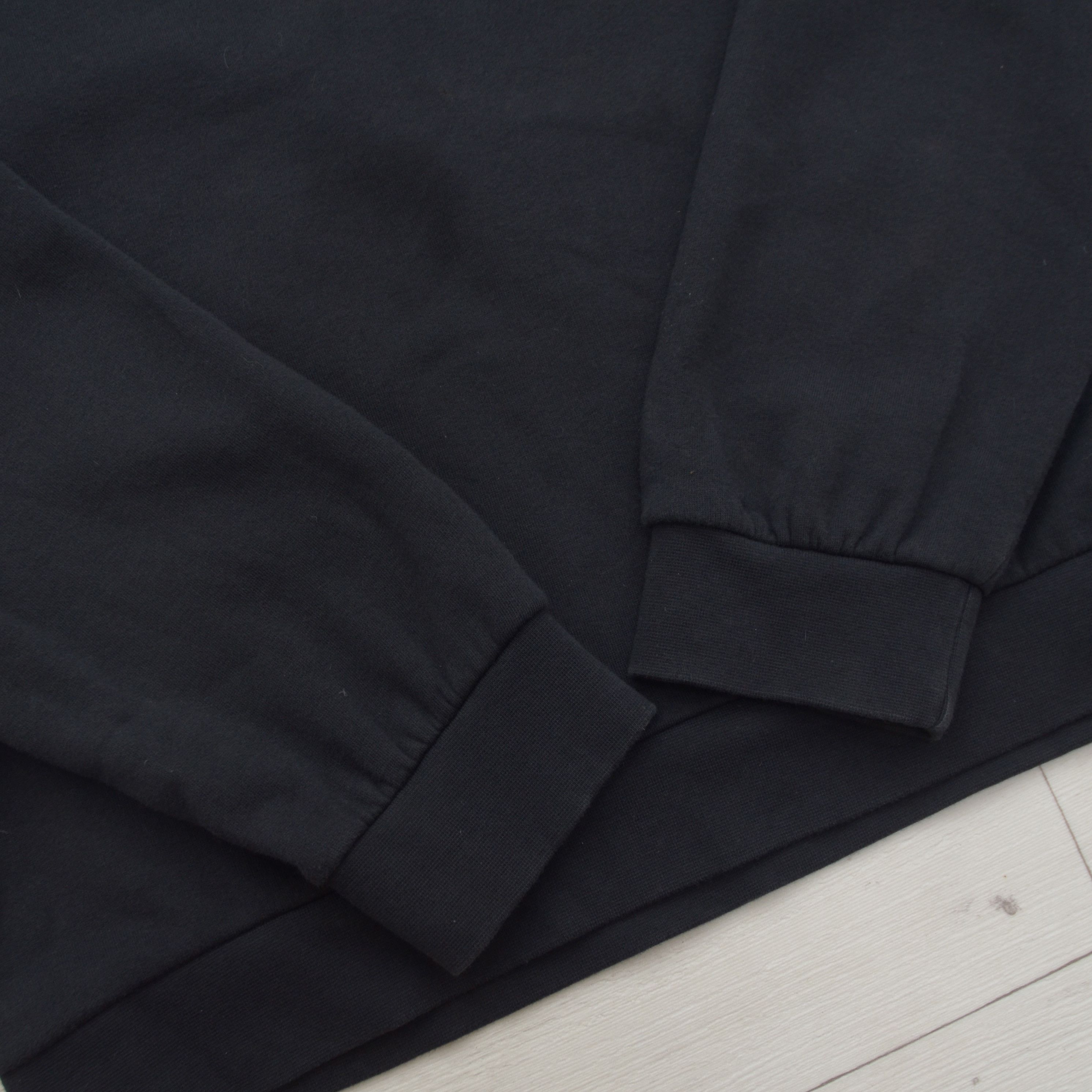 Adidas × Vintage Vintage Adidas Sweatshirt Embroidered Logo Black size XL Size US XL / EU 56 / 4 - 6 Thumbnail