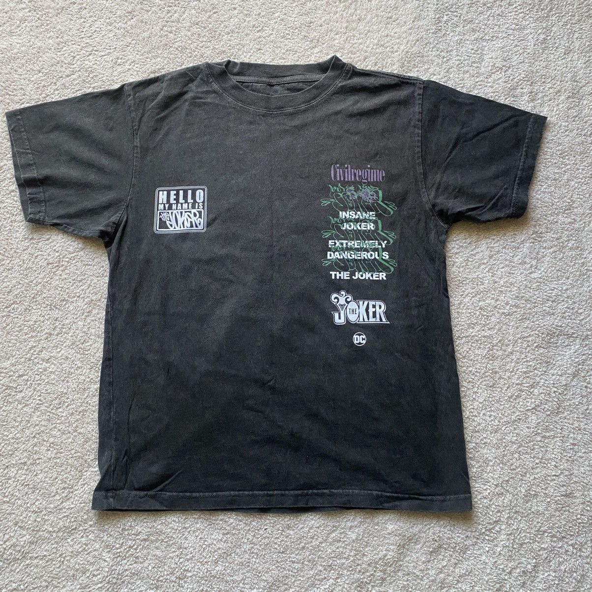 Civil Regime Civil Regime X Batman Joker Tee Shirt Size US S / EU 44-46 / 1 - 1 Thumbnail