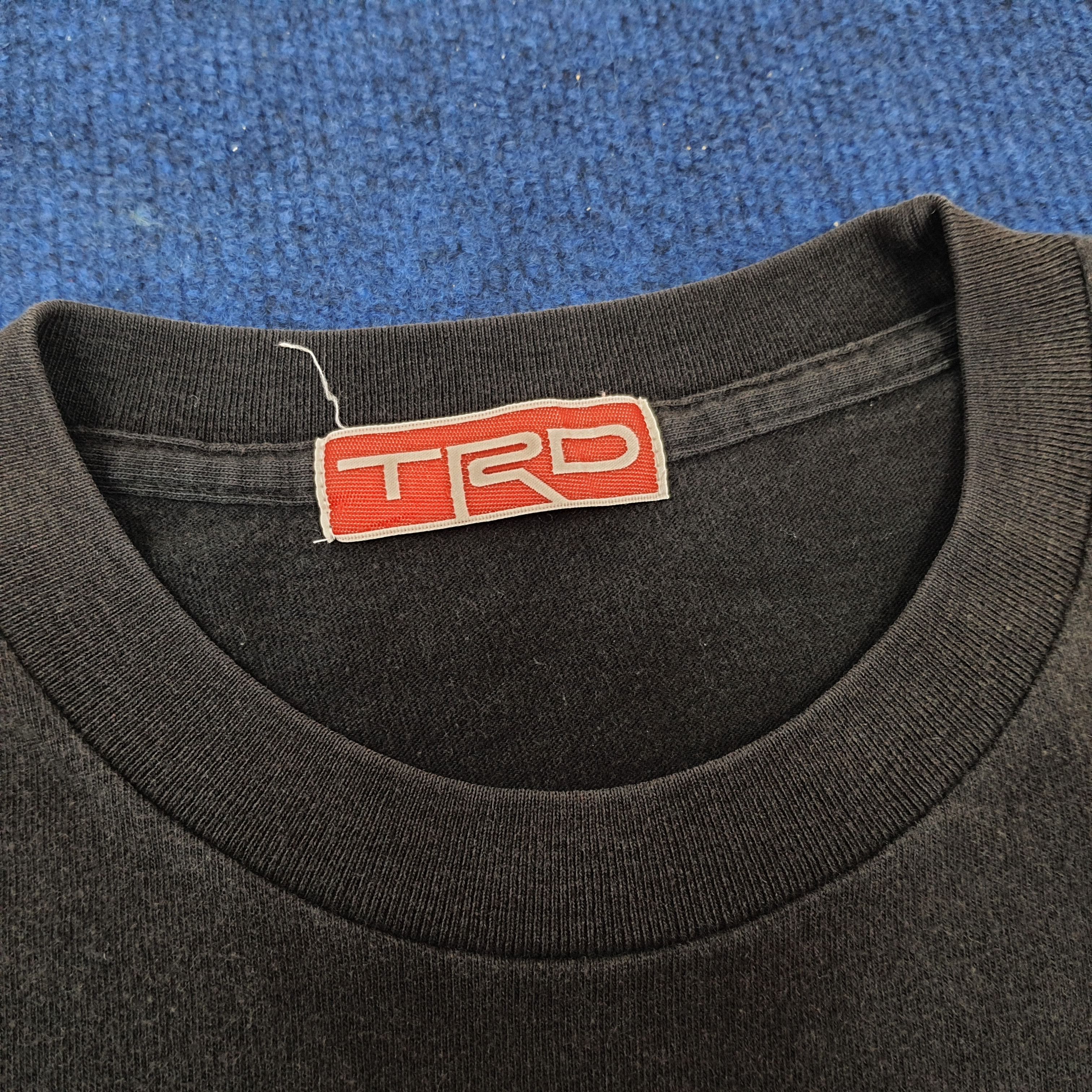 Japanese Brand × Vintage Vintage TRD Toyota Motor Sports Japan Racing Team Tshirt Size US L / EU 52-54 / 3 - 5 Thumbnail