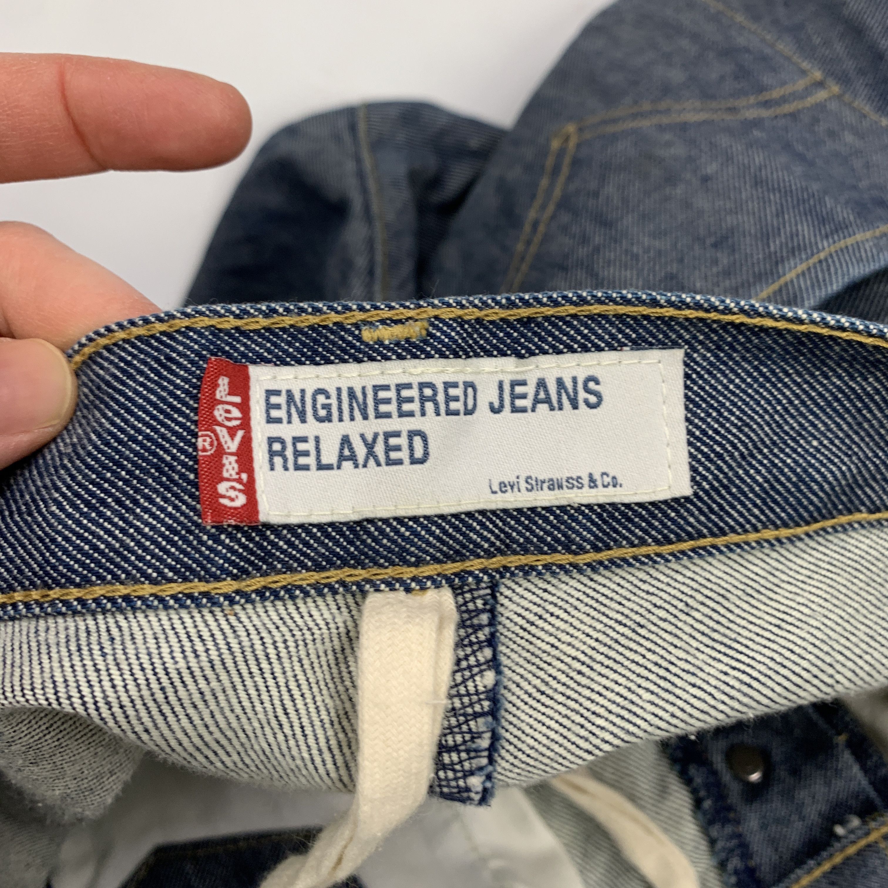 Levi's Engineered 00's Relaxed Denim Jeans Size US 28 / EU 44 - 6 Thumbnail