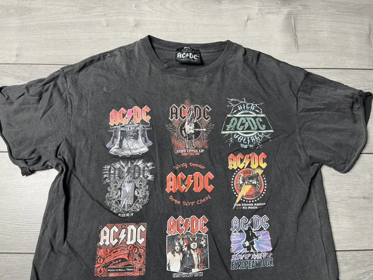 Band Tees Acdc Tshirt rock all label group size Medium Size US M / EU 48-50 / 2 - 3 Thumbnail