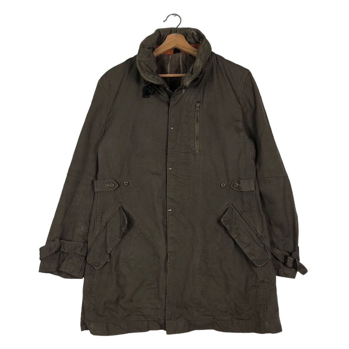 PPFM 🔥Military Parka Jacket Design PPFM Japan Bondage Biker Size US M / EU 48-50 / 2 - 1 Thumbnail