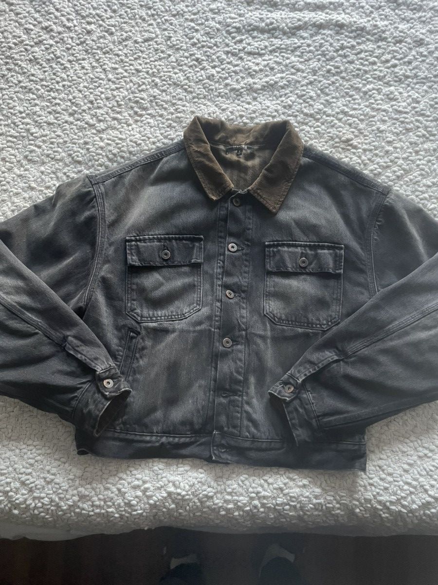 Yeezy Season 6 Faded Denim Work Jacket Size US S / EU 44-46 / 1 - 3 Thumbnail