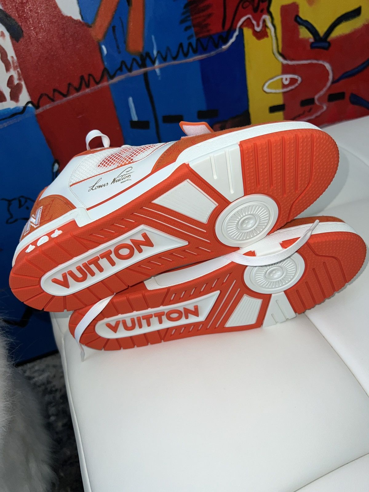 Louis Vuitton Louis Vuitton monogram strap sneakers LV9 Size US 11 / EU 44 - 9 Thumbnail