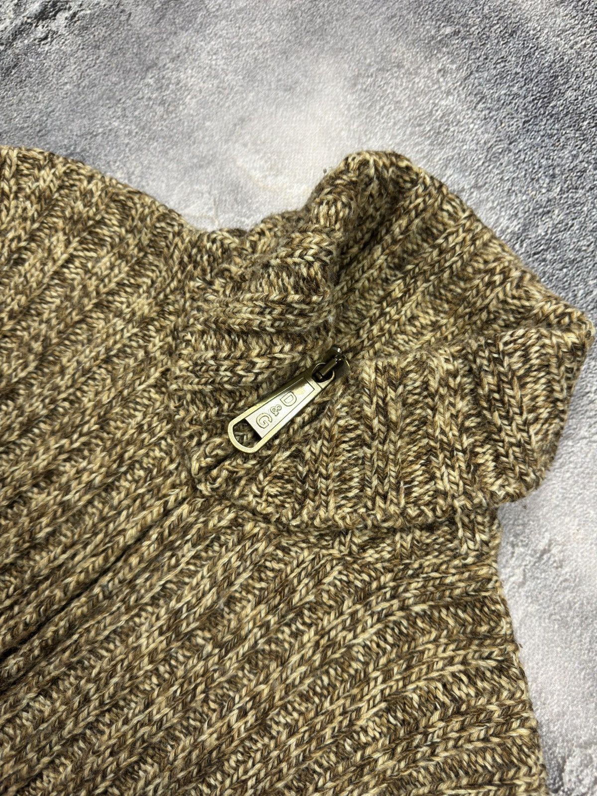 Dolce & Gabbana Dolce & Gabbana Ribbed Zip-Up Sweater Size US S / EU 44-46 / 1 - 2 Thumbnail
