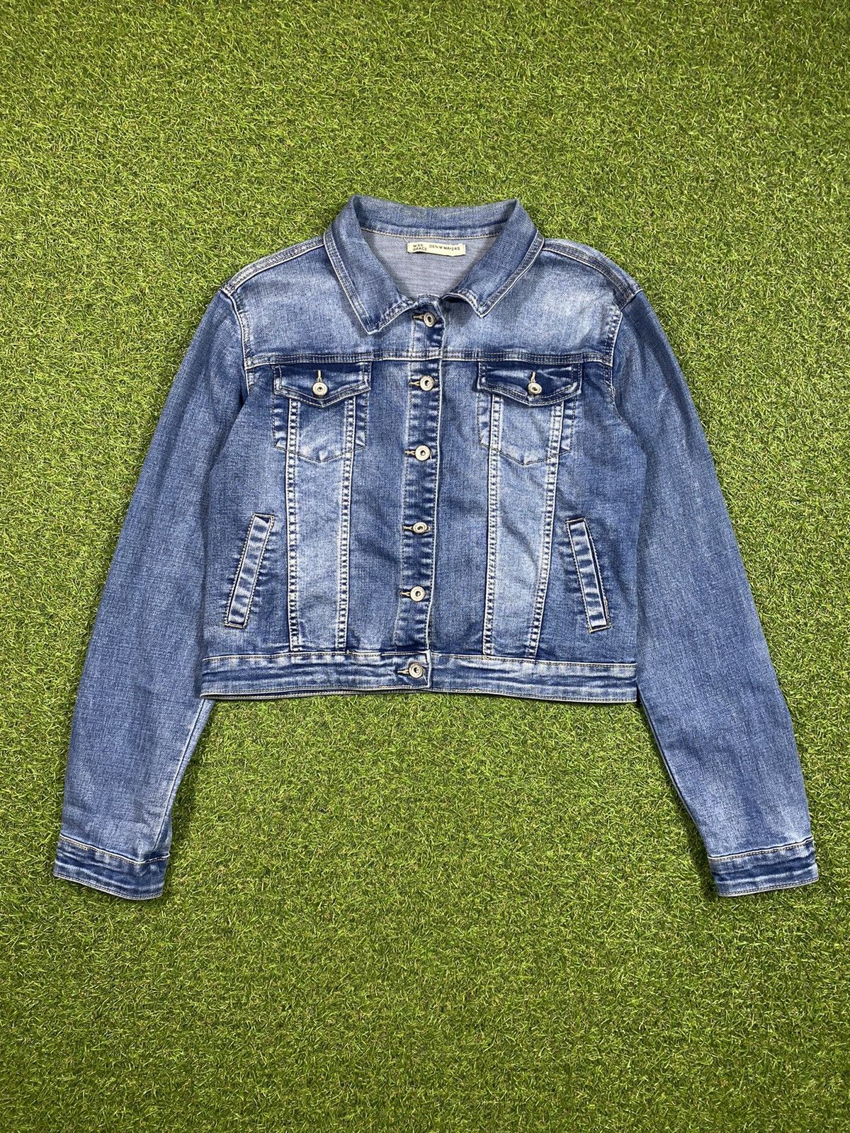 Vintage Vintage 90s Jeans jacket japanese streetwear style Size XL / US 12-14 / IT 48-50 - 1 Thumbnail