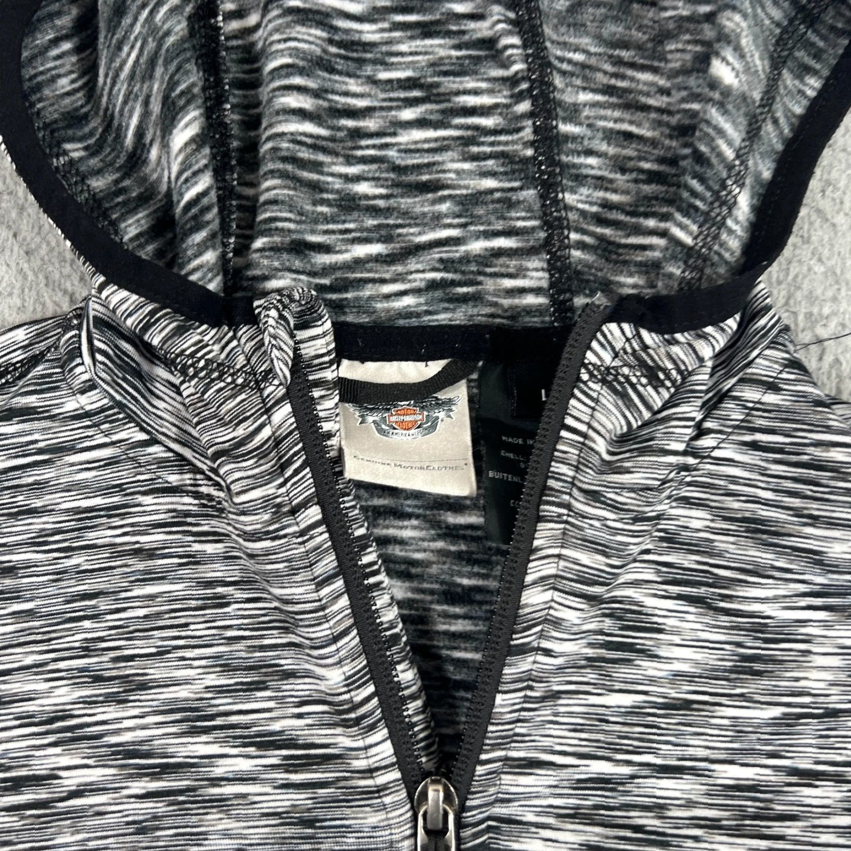 Harley Davidson Harley Davidson Hoodie Womens Long Sleeve Full Zip Sweatshirt L Size L / US 10 / IT 46 - 4 Thumbnail