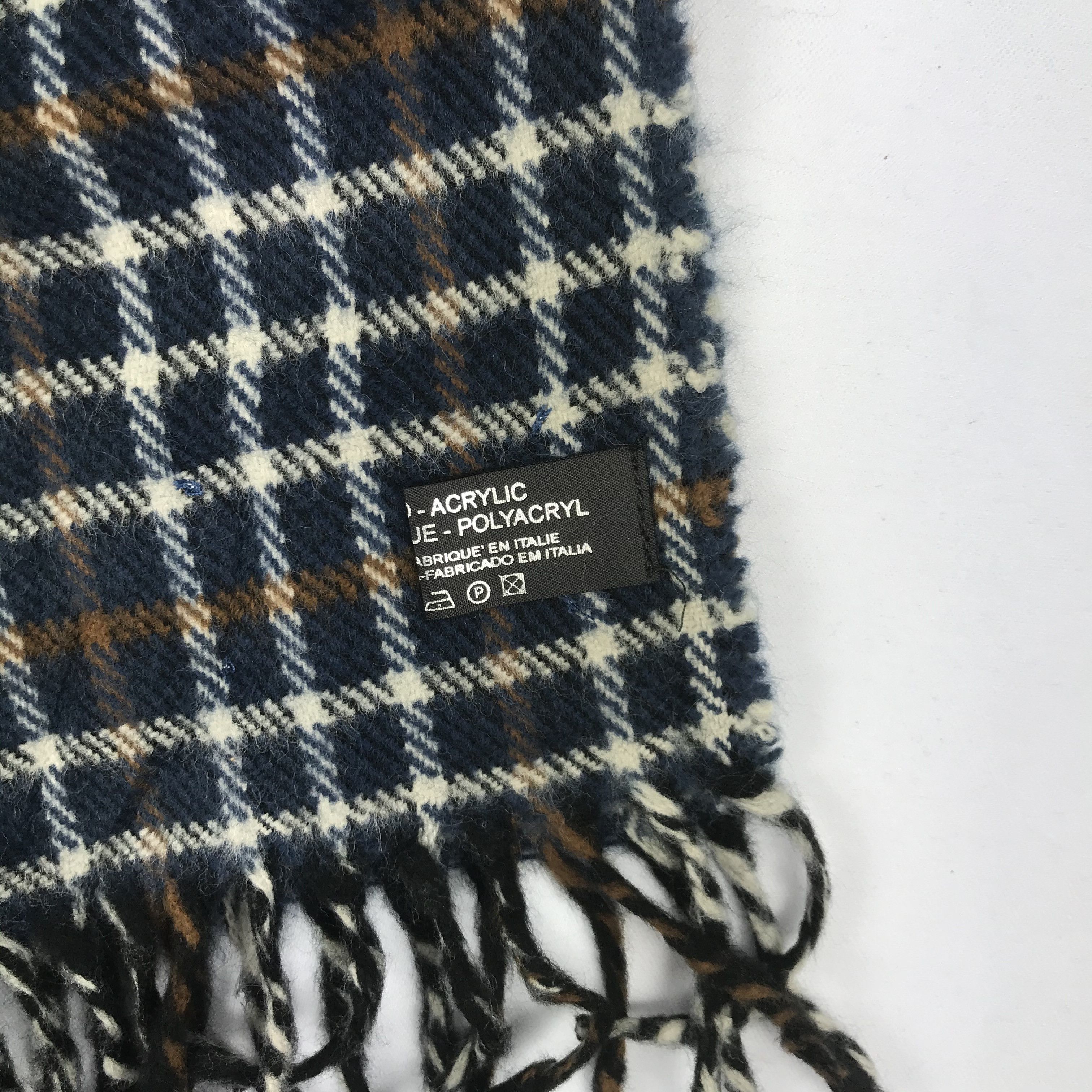Vintage Vintage Adam et Rope Scarf Muffler Wool Cashmere Scarves Size ONE SIZE - 4 Thumbnail