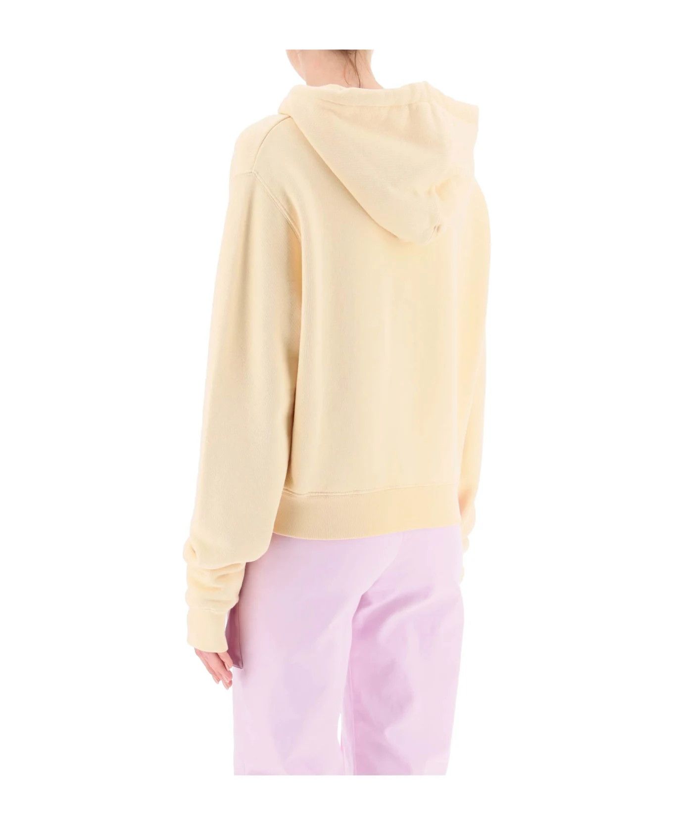 Off-White o1y1225 Logo Hoodie in Sand Size S / US 4 / IT 40 - 3 Thumbnail