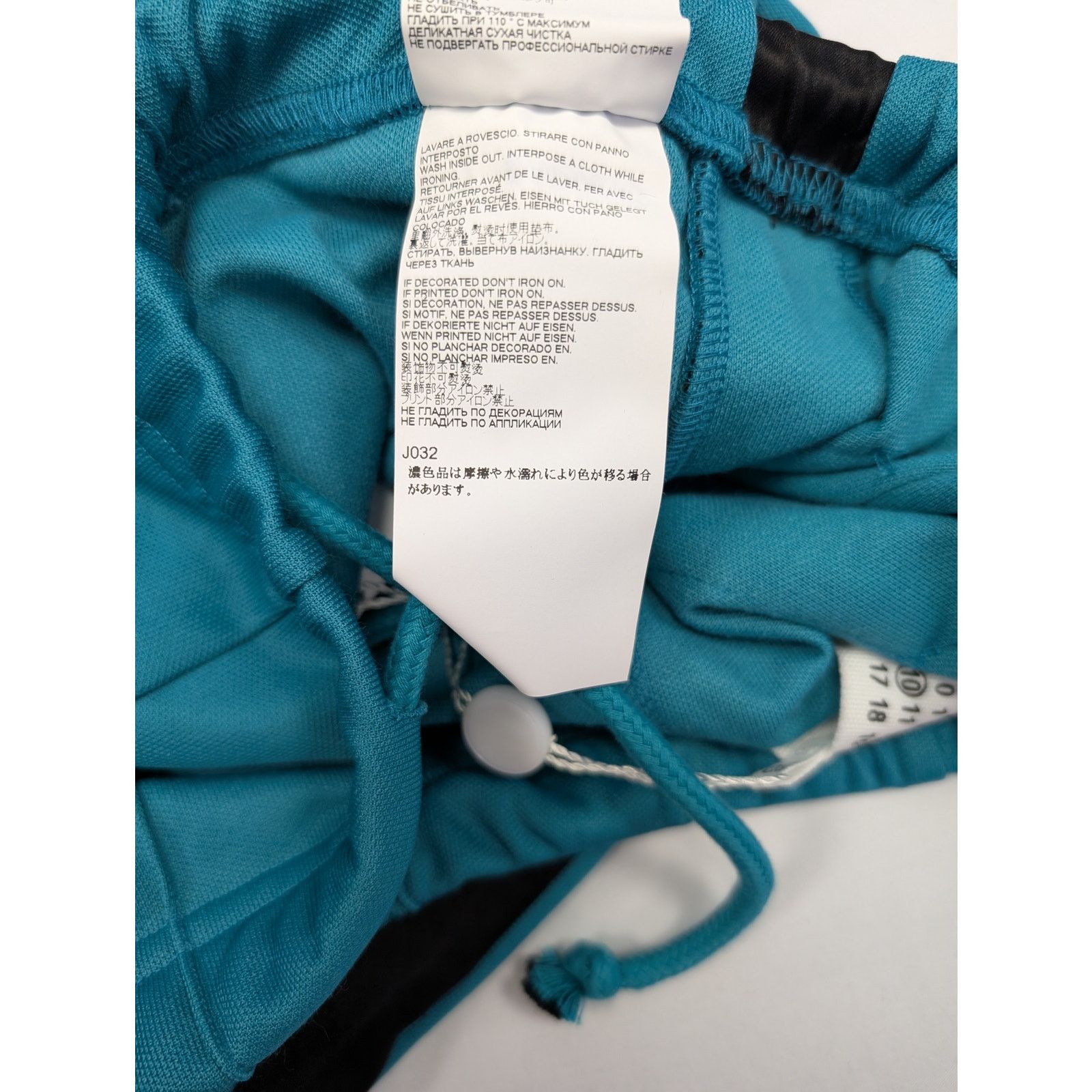 Maison Margiela o1rshd1 Classic Trousers Pants in Teal Blue Size US 34 / EU 50 - 18 Thumbnail