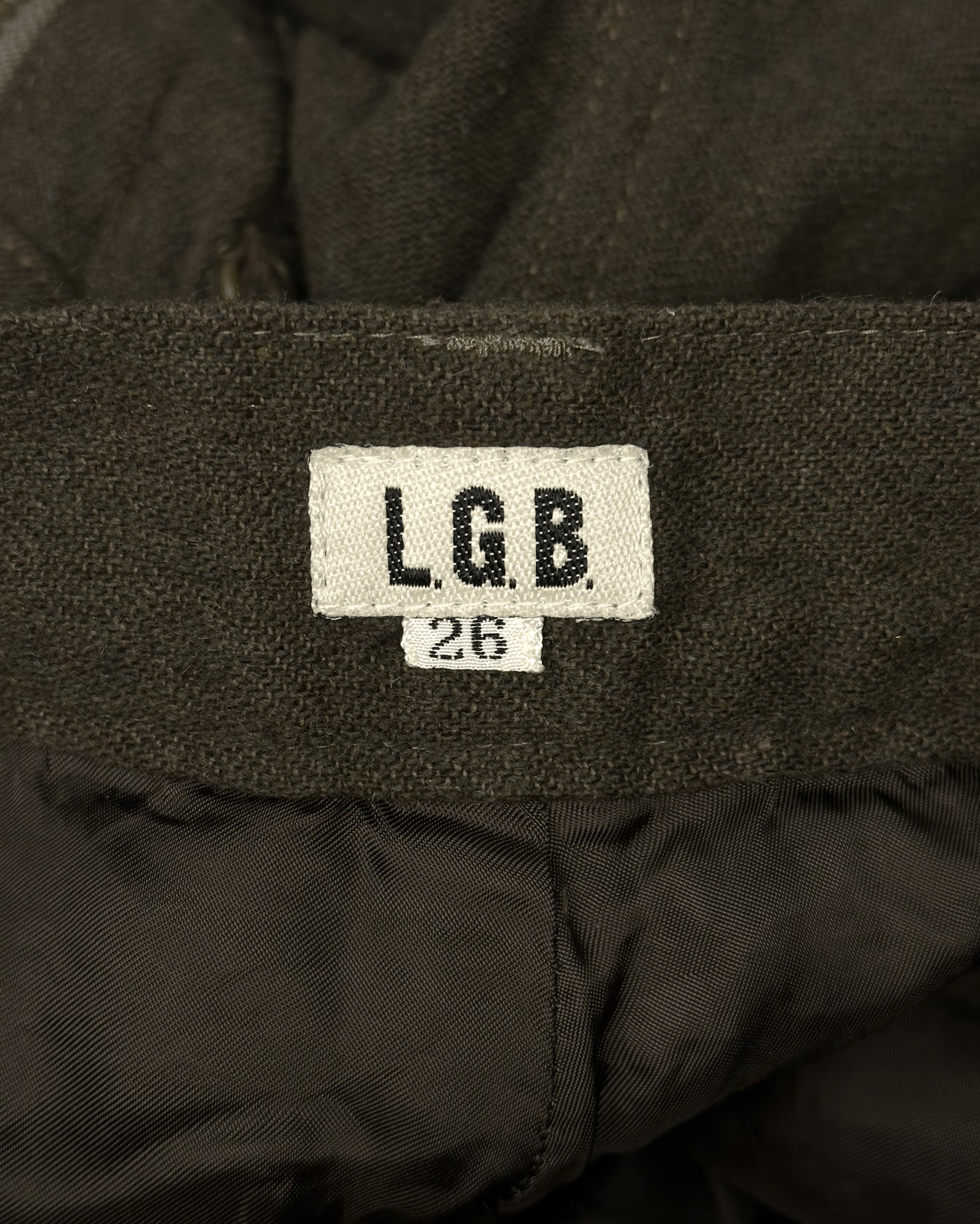 Le Grande Bleu (L.G.B.) L.G.B Le Grand Bleu Wool Gas Mask Pocket Capri Pants Size US 28 / EU 44 - 9 Thumbnail
