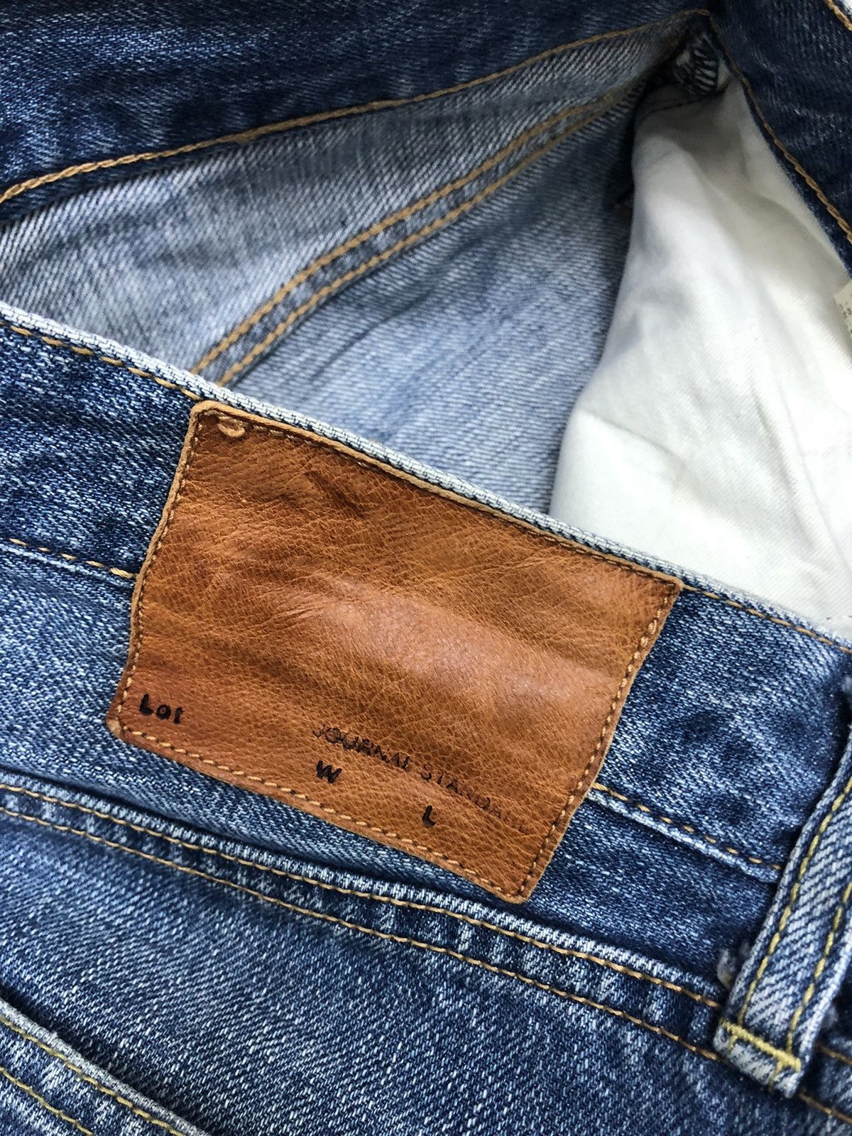 Sugar Cane Vintage Journal Standard Selvedge Jeans Distressed Denim Size US 30 / EU 46 - 11 Thumbnail
