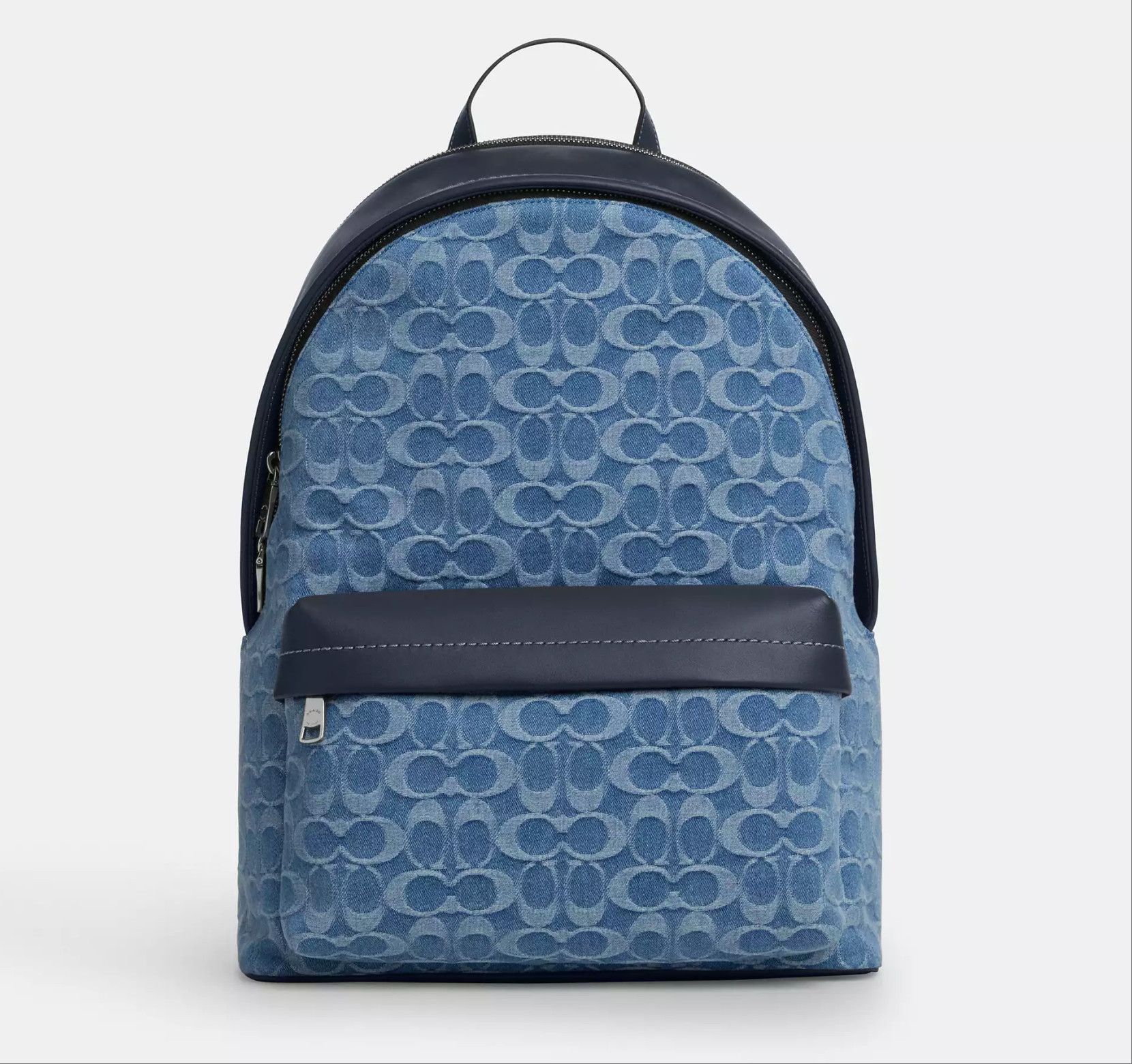 Coach Taylor Backpack In Signature Denim CDF23 Size ONE SIZE - 7 Thumbnail