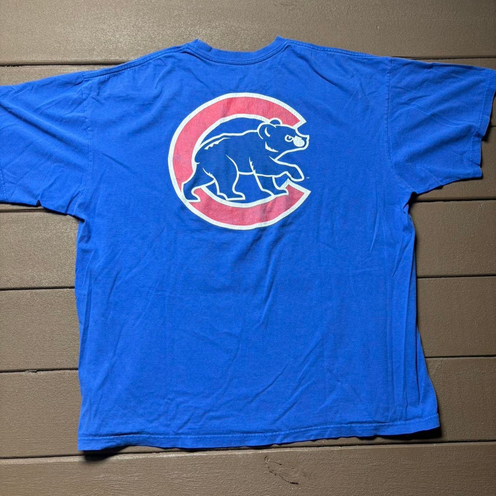 Nike Y2K Team Nike Chicago Cubs MLB Shirt Size US XL / EU 56 / 4 - 6 Thumbnail