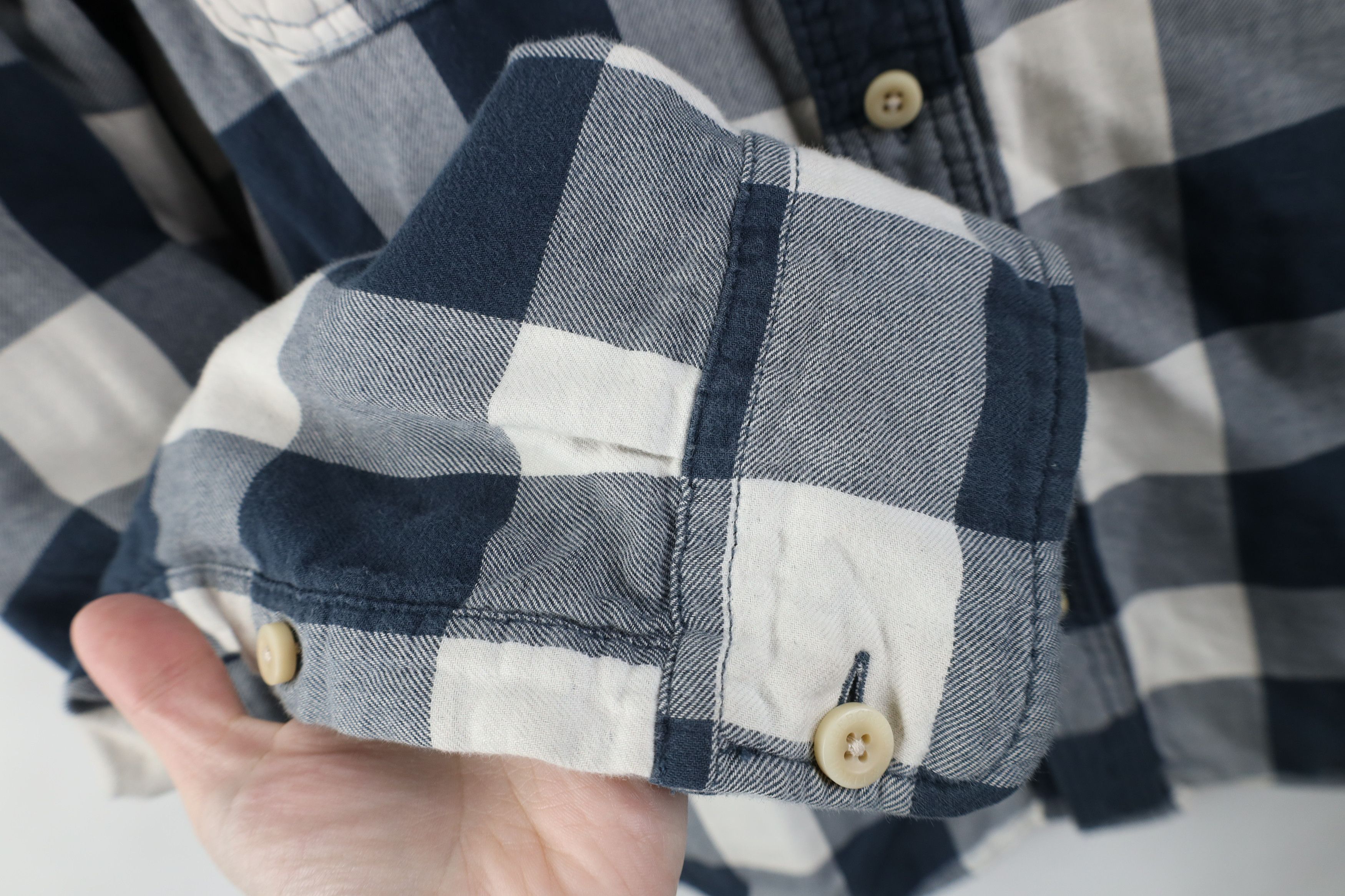 Abercrombie & Fitch Vintage 90s Y2K Abercrombie & Fitch Button Shirt Plaid Size US L / EU 52-54 / 3 - 6 Thumbnail
