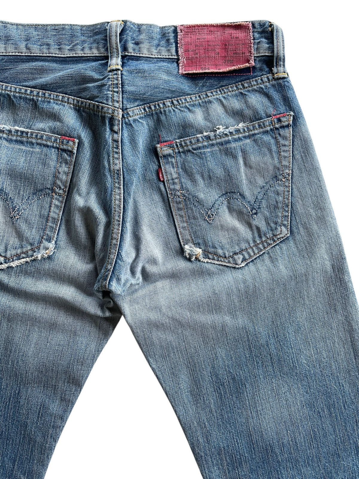 Japanese Brand Vintage Edwin 504 Distressed Denim Streetwear Size US 30 / EU 46 - 8 Thumbnail