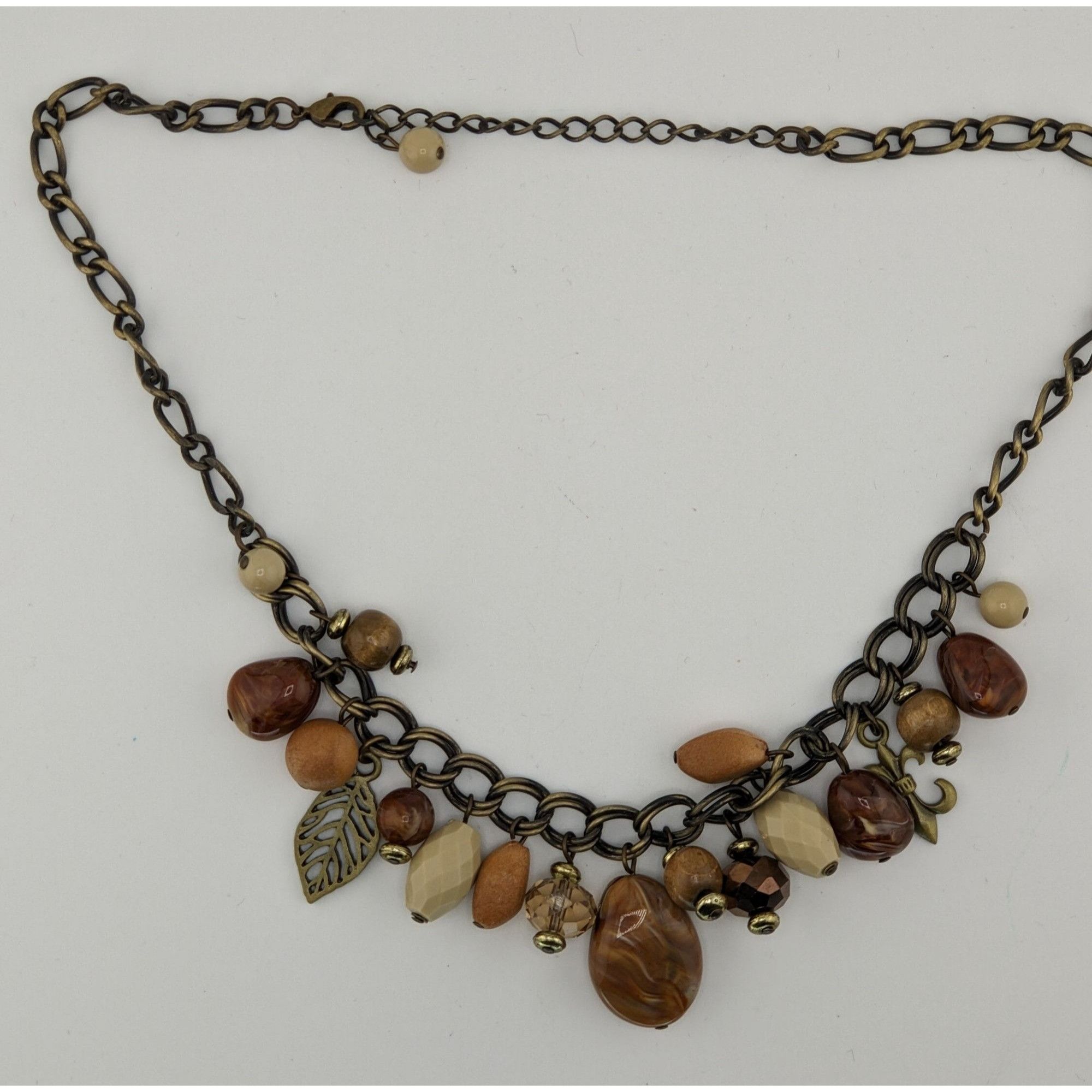 Other Vintage Bohemian Charm Necklace With Beaded Fringe Size ONE SIZE - 4 Thumbnail