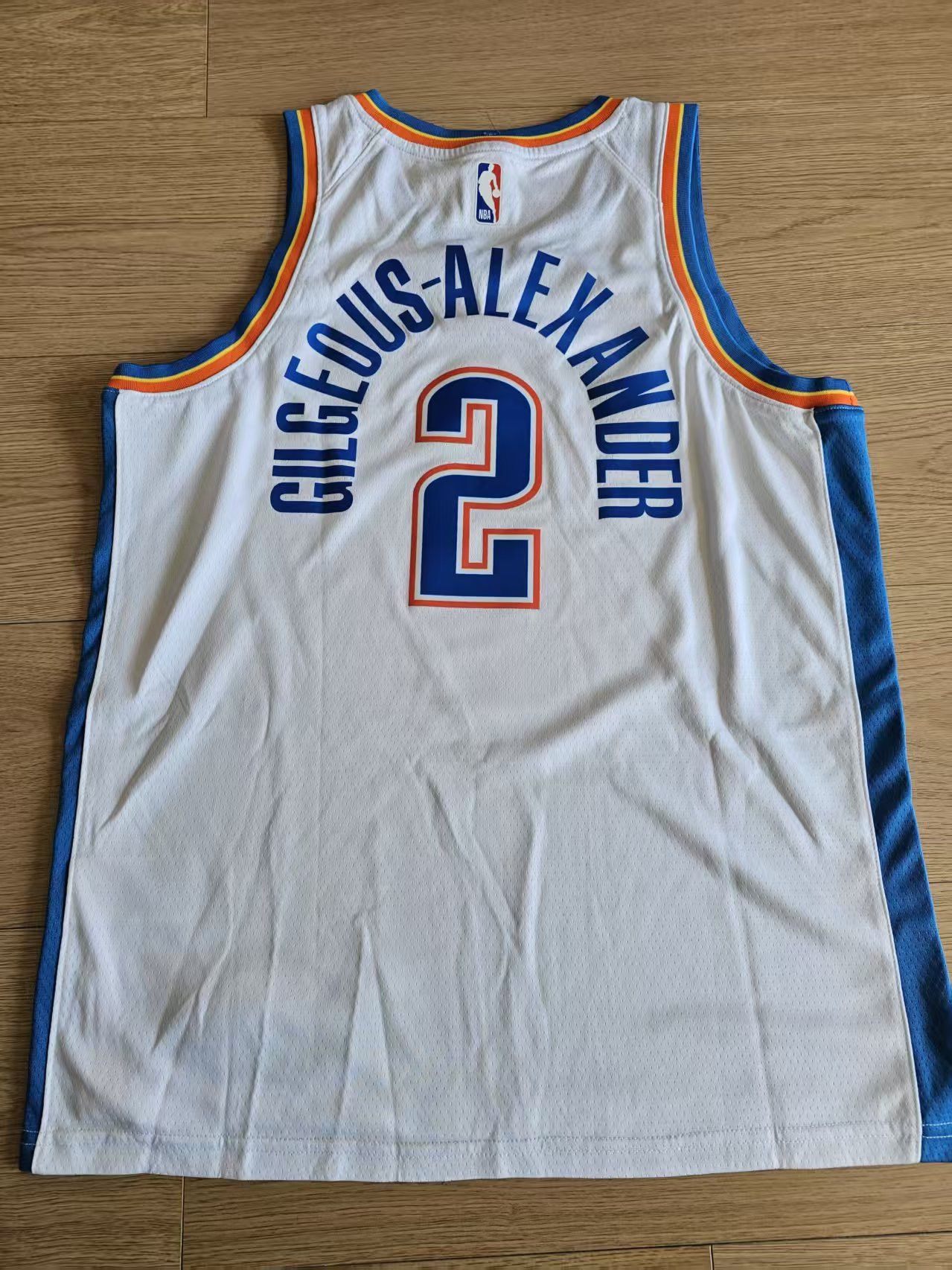 NBA 2026 Oklahoma City Thunder #Shai Gilgeous-Alexander Jersey Size US XL / EU 56 / 4 - 2 Thumbnail