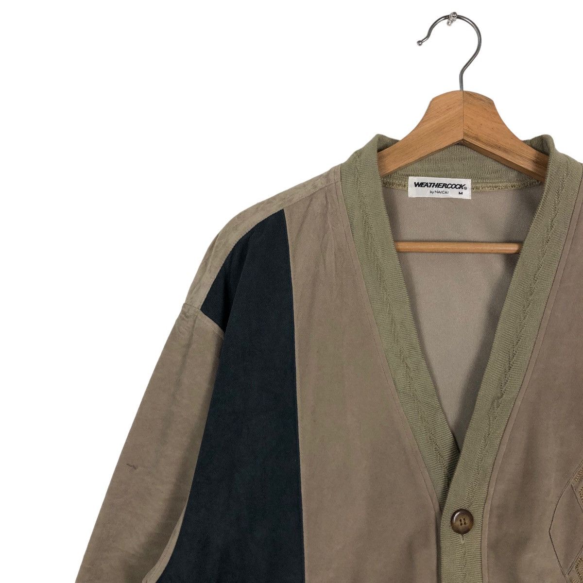 Japanese Brand 🔥90’s Vintage Leather Cardigan Jacket Naicai Japan Size US M / EU 48-50 / 2 - 7 Thumbnail